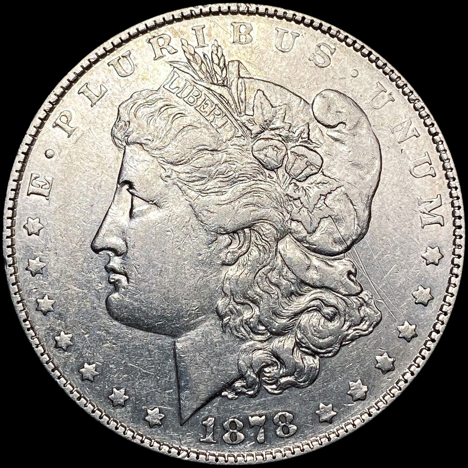 1878 8TF Morgan Silver Dollar CLOSELY UNCIRCULATED (1 of 2)