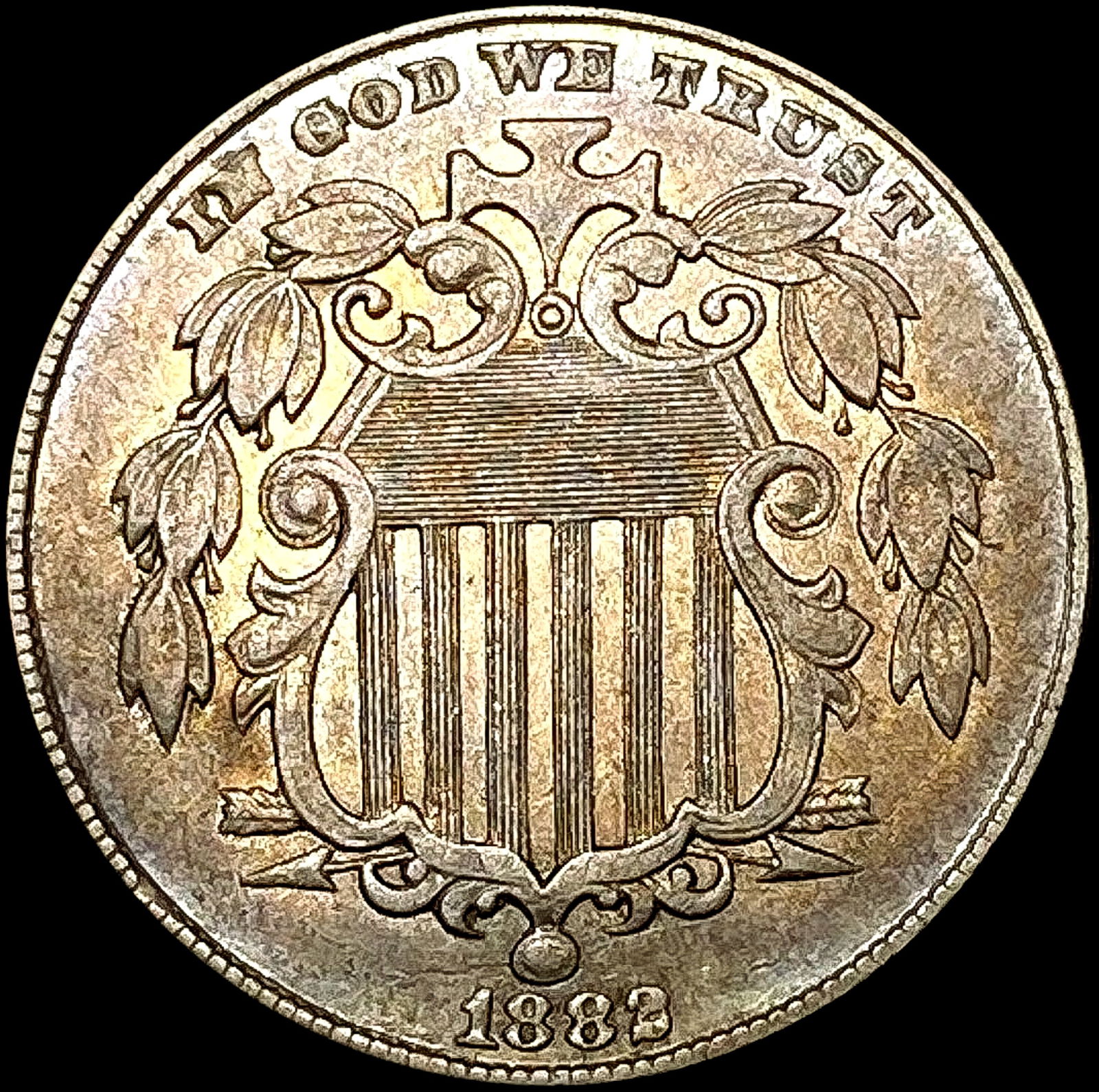 1882 Shield Nickel UNCIRCULATED (1 of 2)