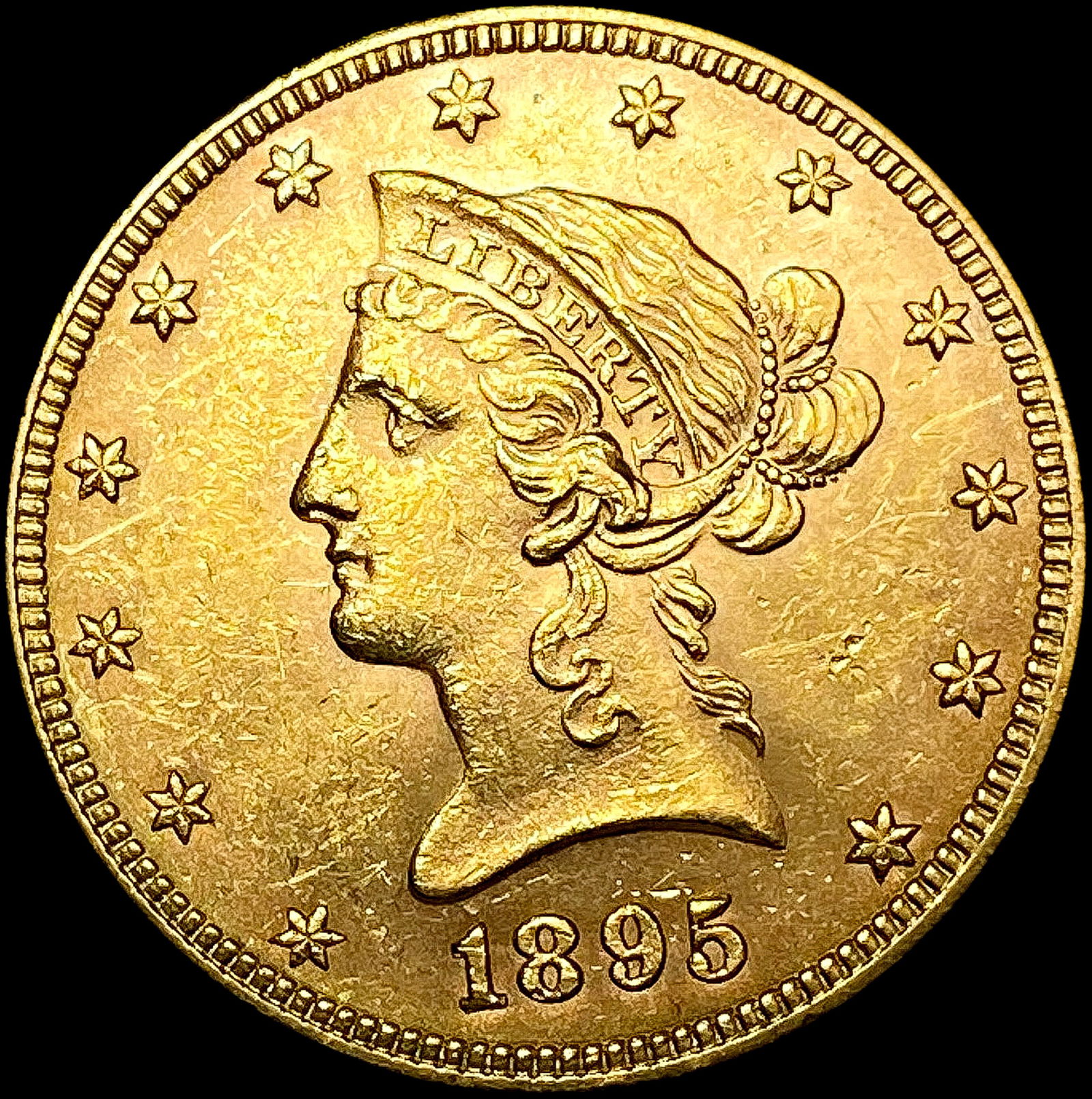 1895 $10 Gold Eagle UNCIRCULATED (1 of 2)