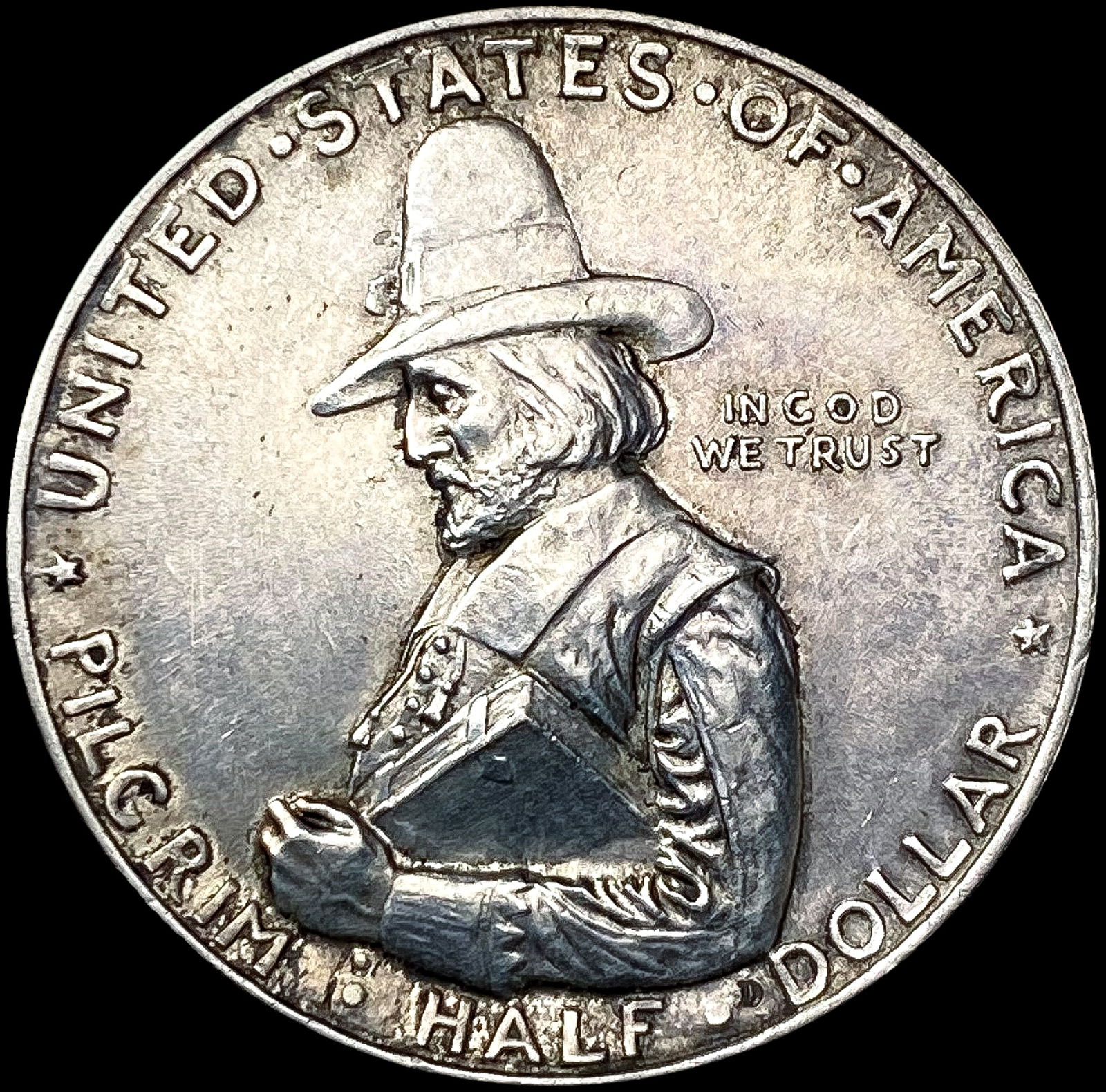 1920 Pilgrim Half Dollar UNCIRCULATED (1 of 2)