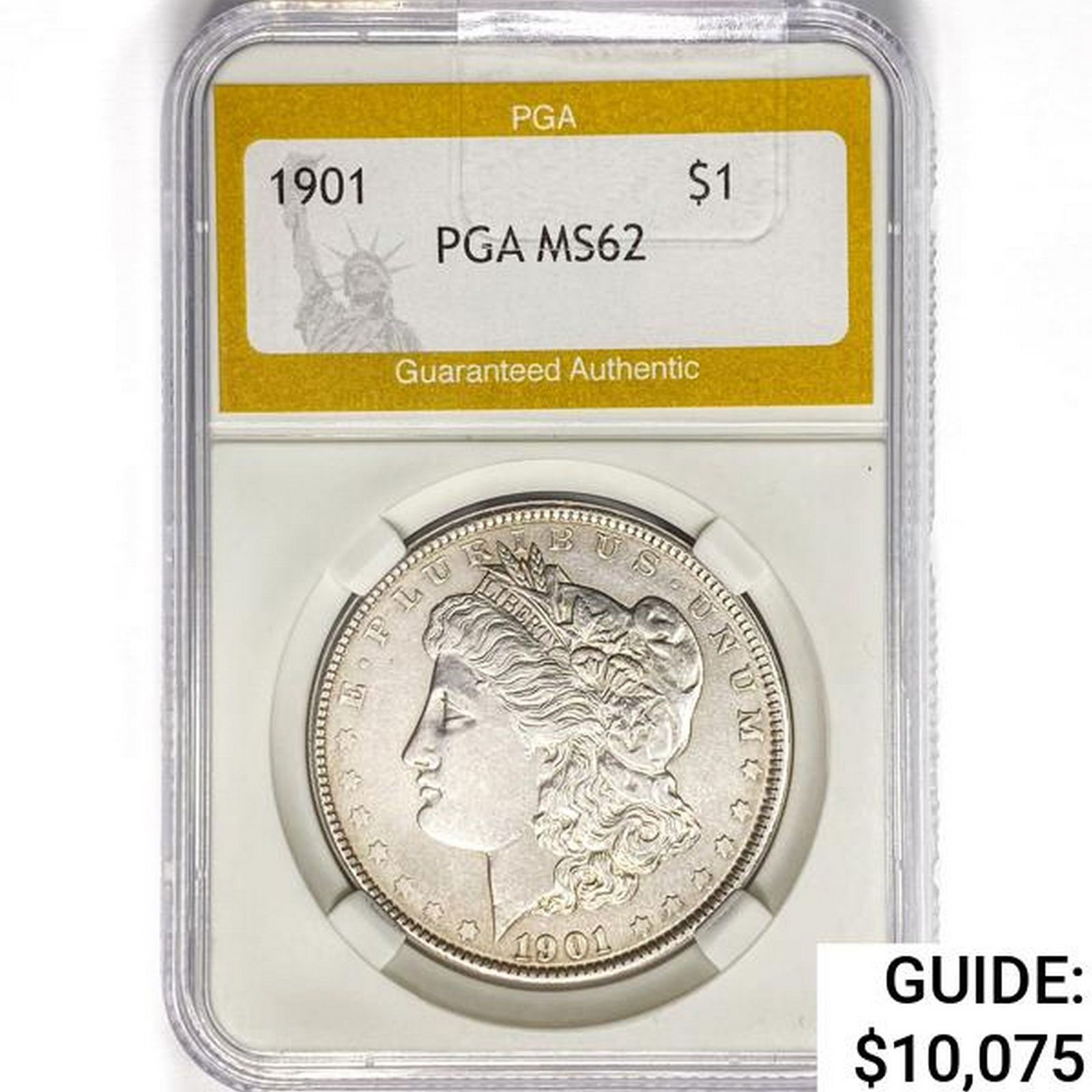 1901 Morgan Silver Dollar PGA MS62 (1 of 2)