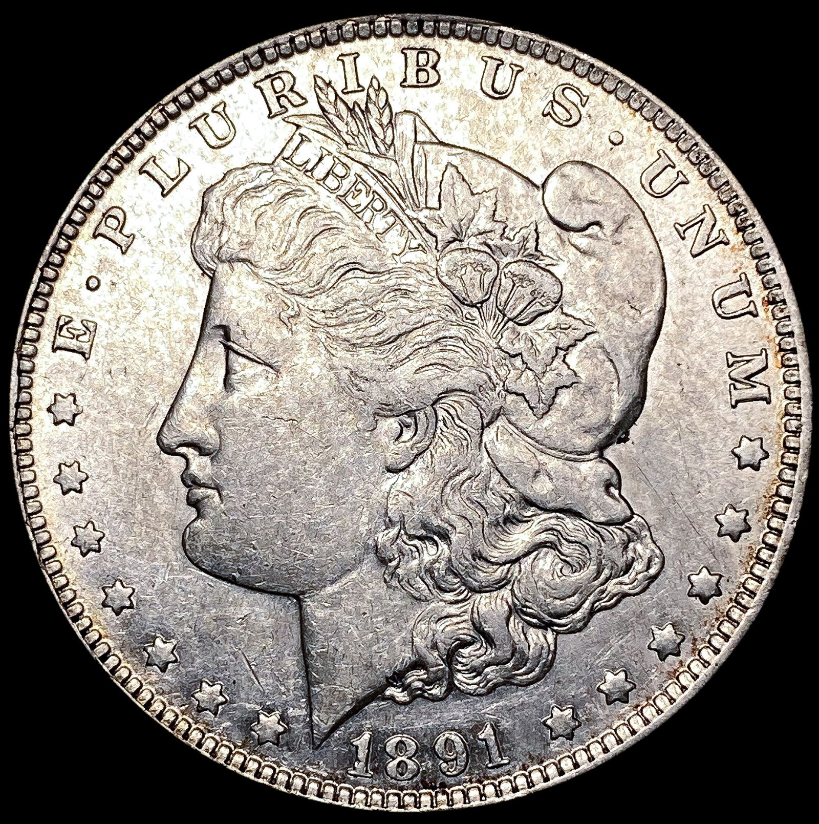 1891-O Morgan Silver Dollar CLOSELY UNCIRCULATED (1 of 2)