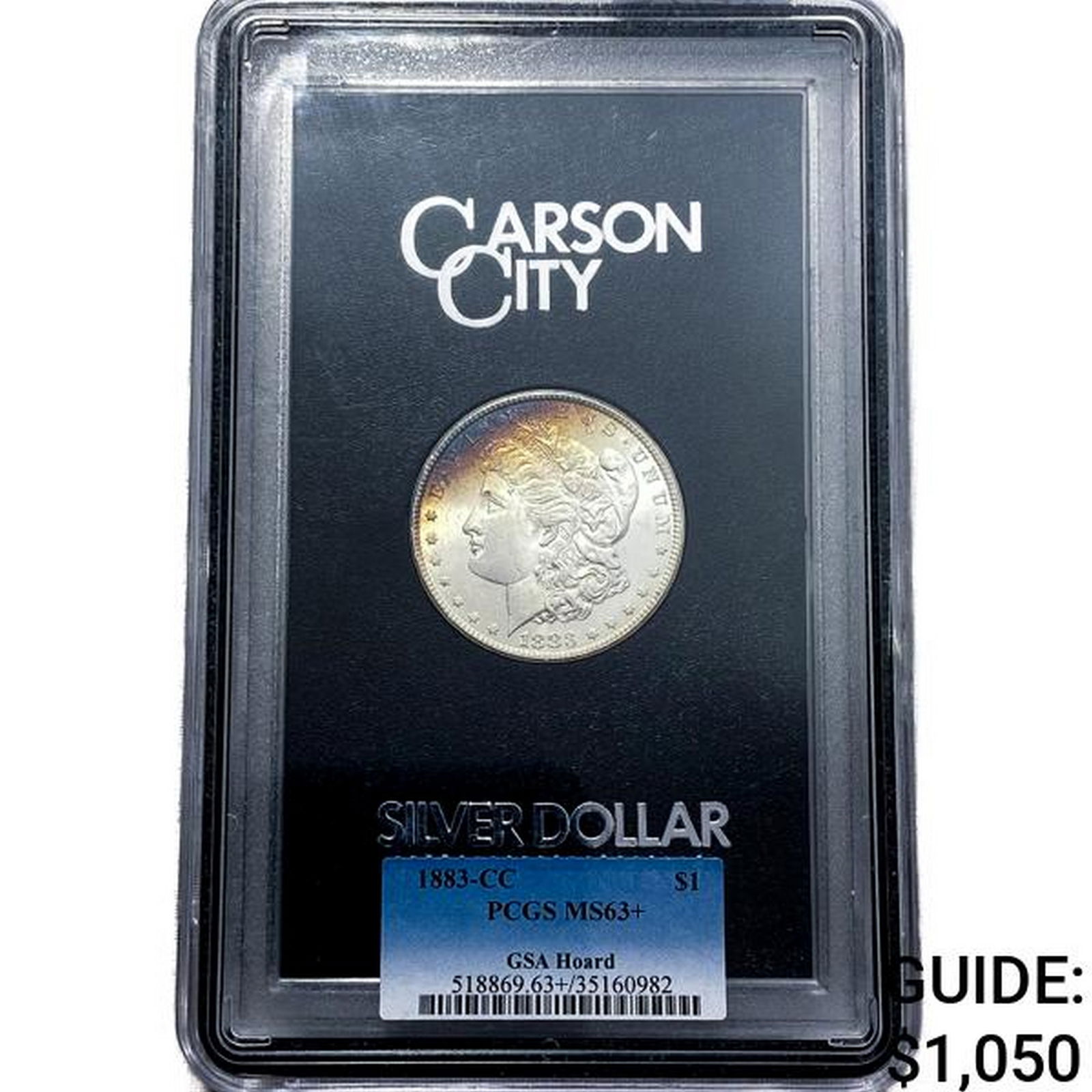 1883-CC Morgan Silver Dollar PCGS MS63+ (1 of 2)