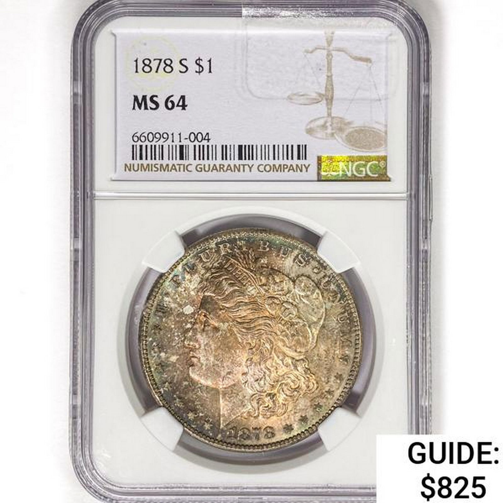 1878-S Morgan Silver Dollar NGC MS64 (1 of 2)