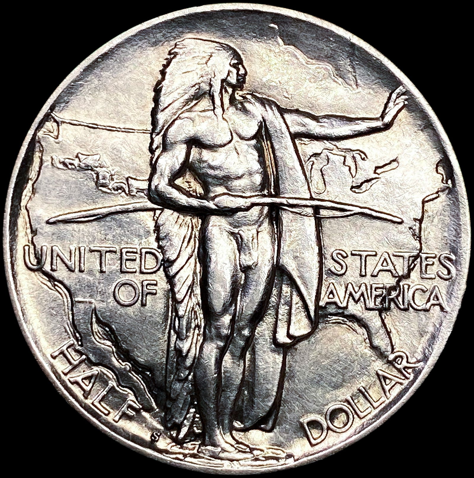 1925-S Oregon Trail Half Dollar GEM BU (1 of 2)