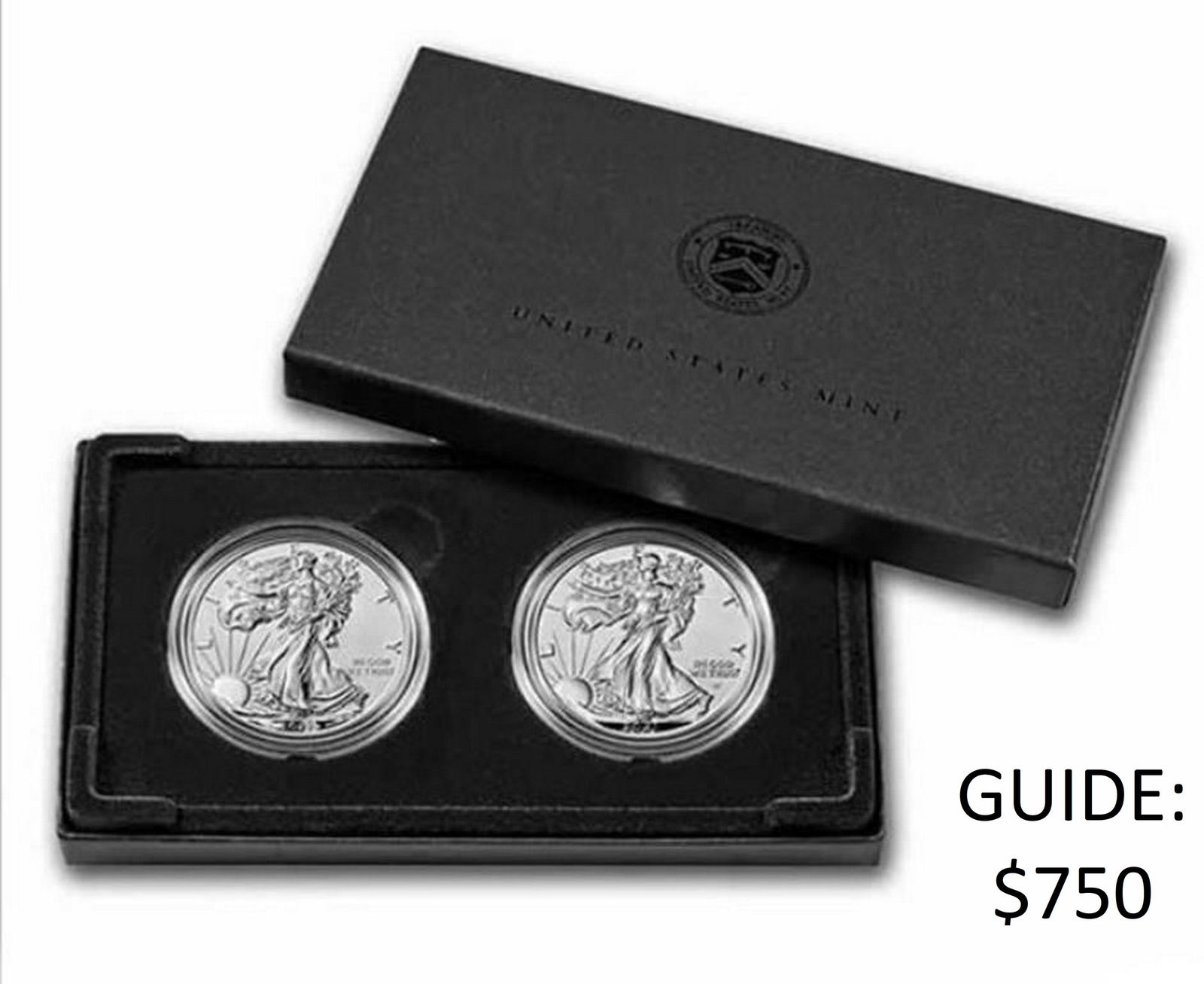 2021 American Silver Eagle Reverse Proof 2 Coin (1 of 4)