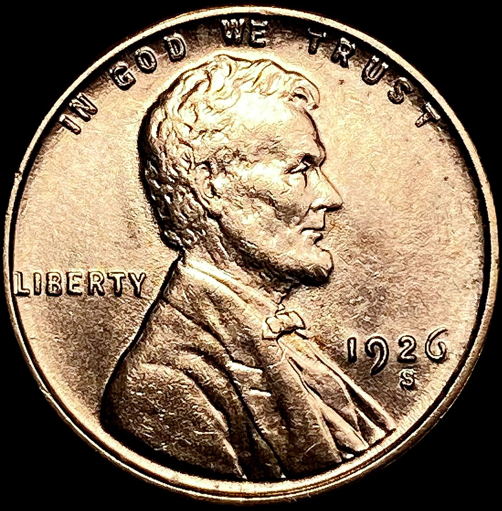 1926-S RED Wheat Cent CHOICE BU (1 of 2)