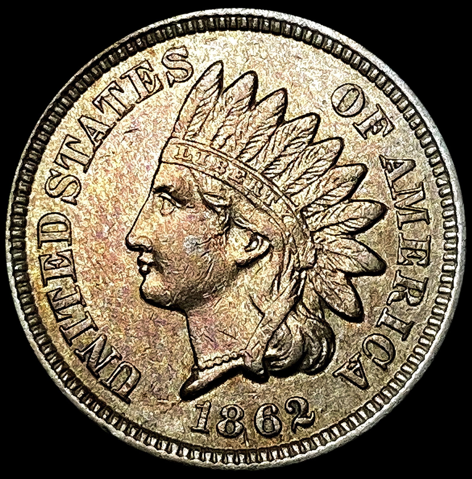 1862 Indian Head Cent UNCIRCULATED (1 of 2)