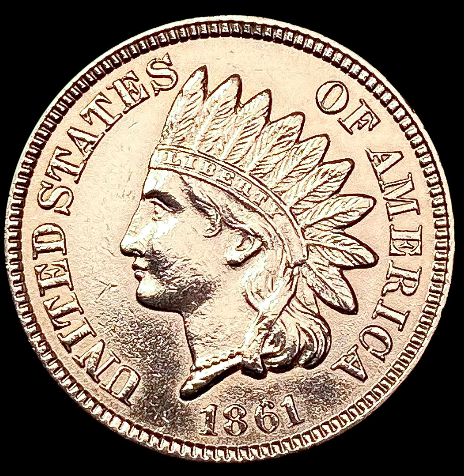 1861 Indian Head Cent UNCIRCULATED (1 of 2)