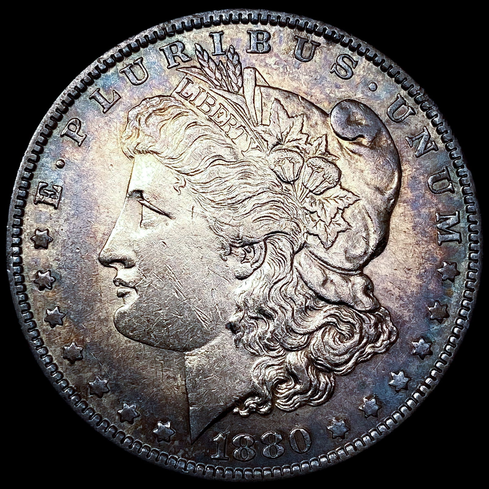 1880-O Morgan Silver Dollar CHOICE AU (1 of 2)