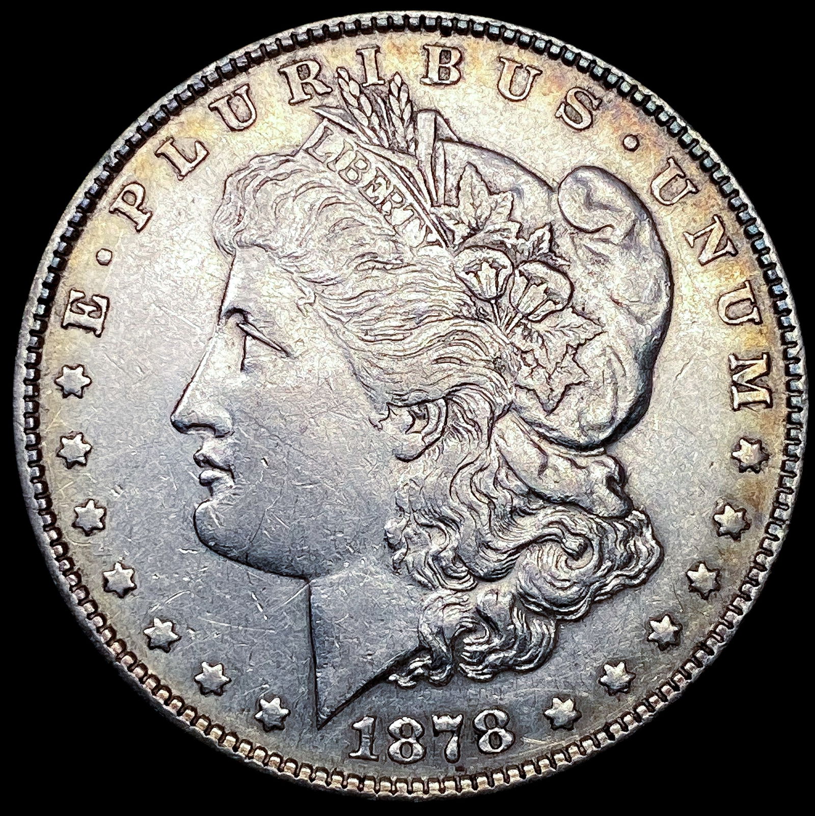 1878 7/8TF Morgan Silver Dollar CLOSELY UNCIRCULAT (1 of 2)