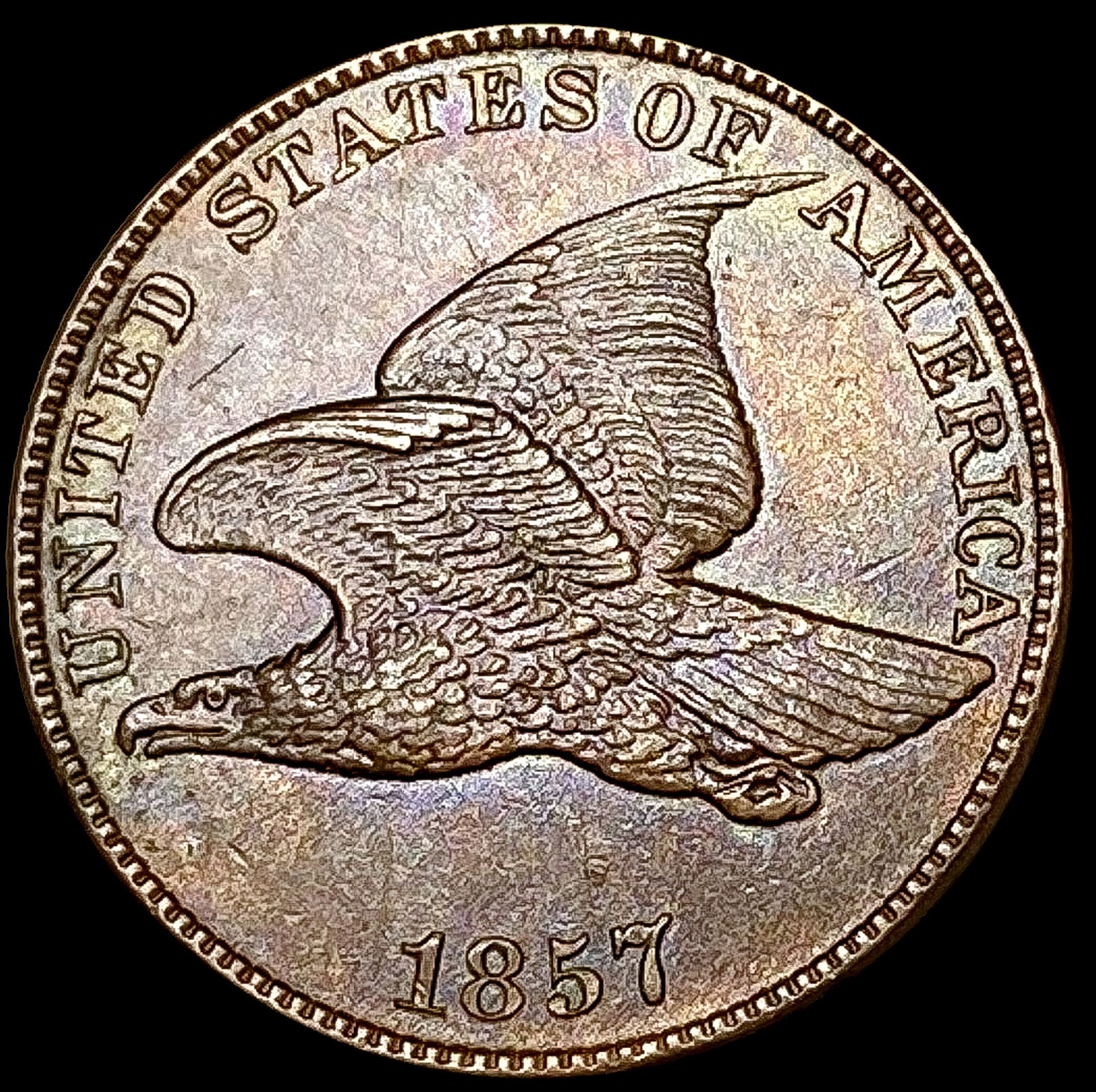 1857 Flying Eagle Cent UNCIRCULATED (1 of 2)