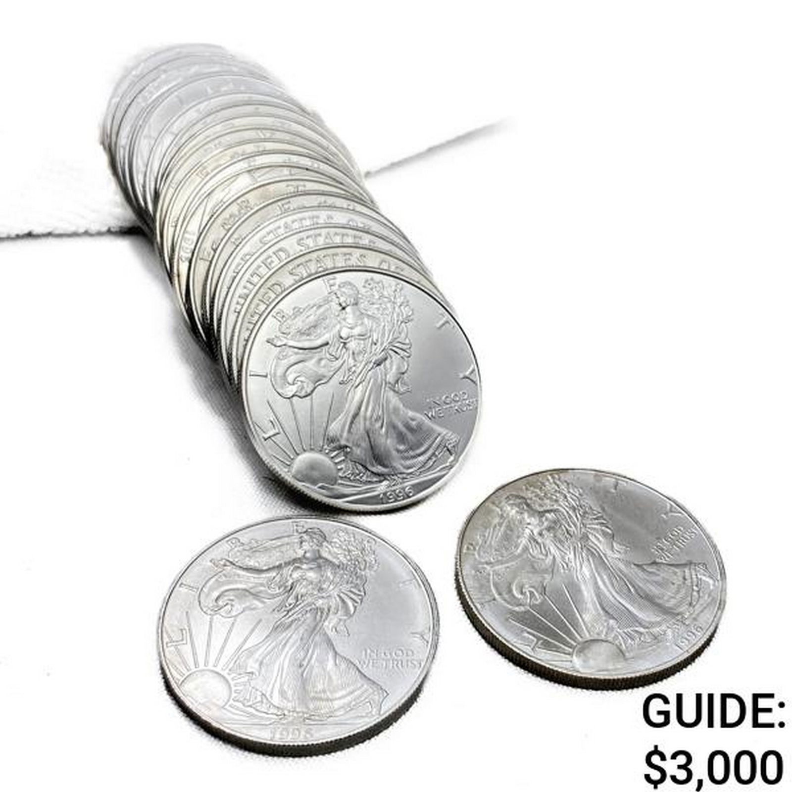 1996 American Silver Eagle (Roll of 20 Coins) (1 of 4)