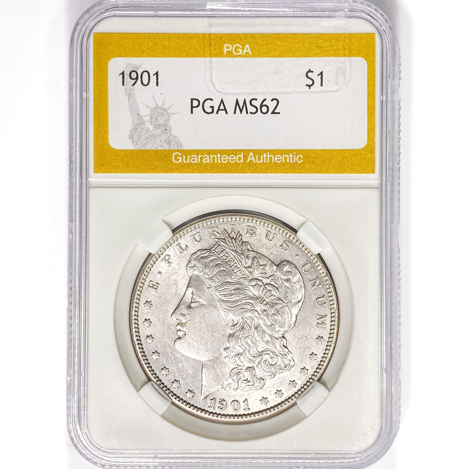 1901 Morgan Silver Dollar PGA MS62 (1 of 2)