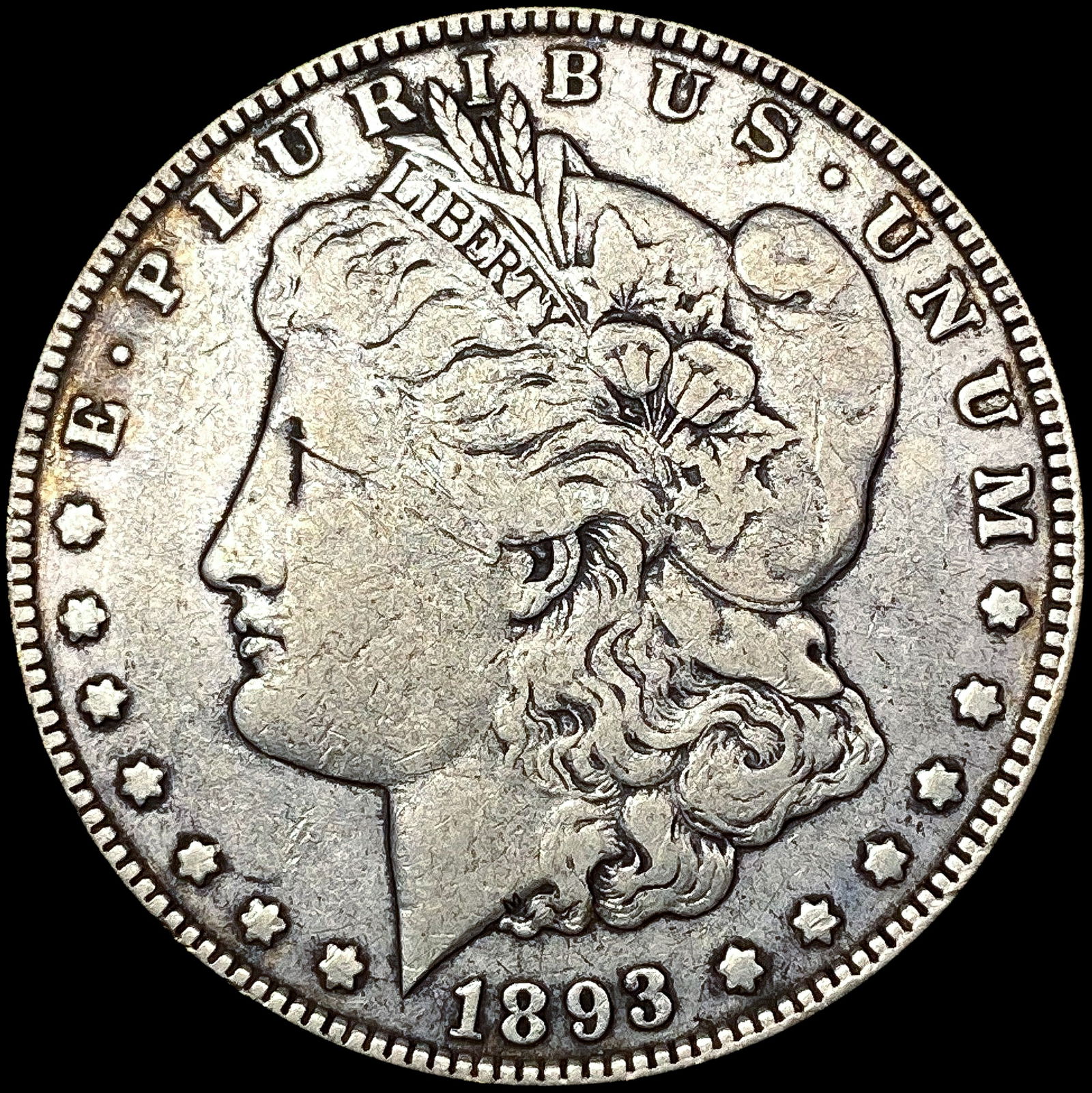 1893-O Morgan Silver Dollar LIGHTLY CIRCULATED (1 of 2)