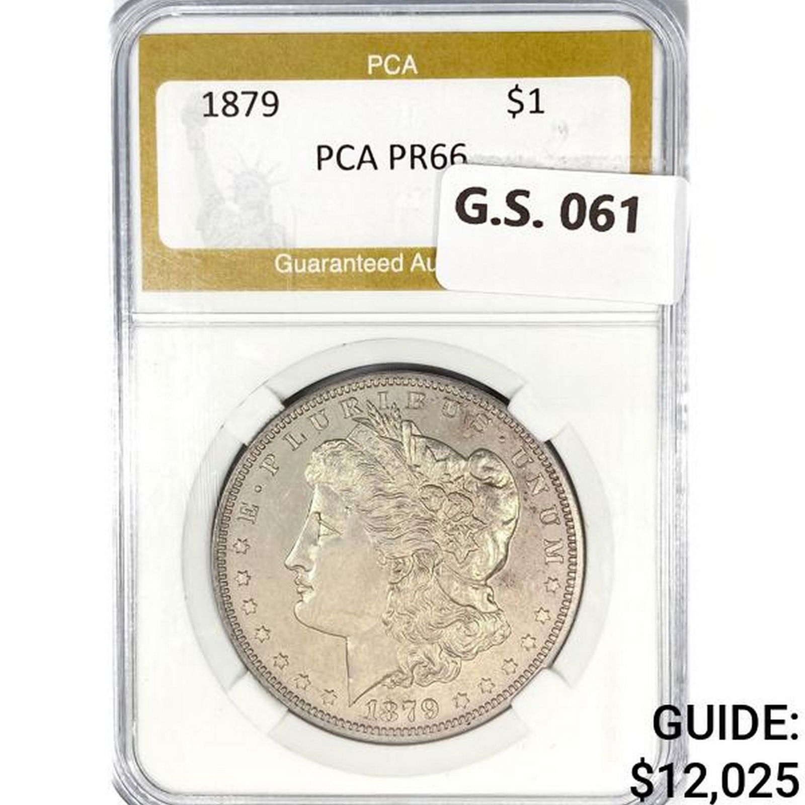 1879 Morgan Silver Dollar PGA PR66 (1 of 2)