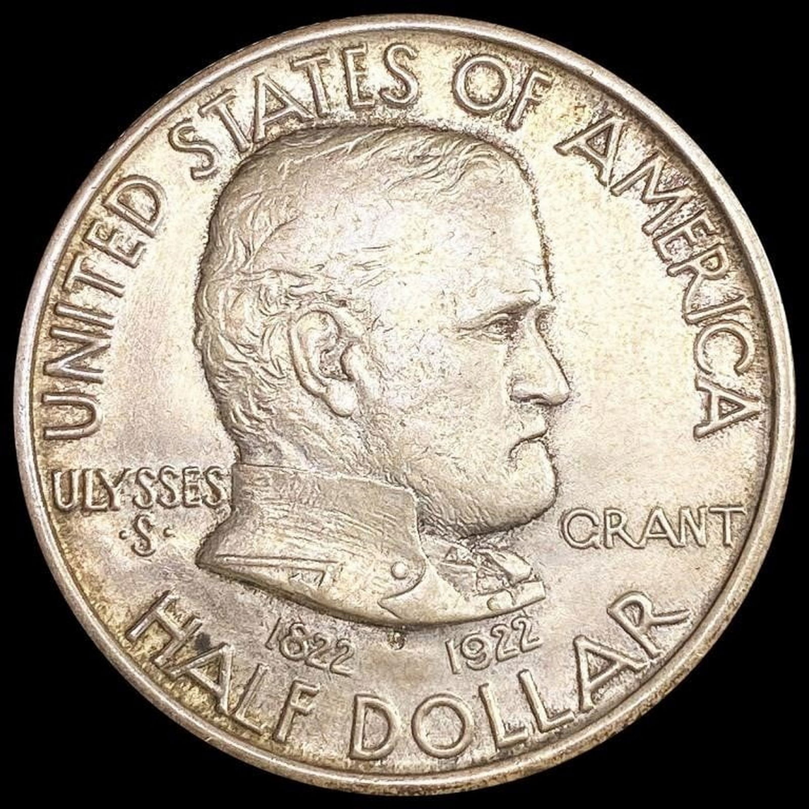 1922 Grant Half Dollar CLOSELY UNCIRCULATED (1 of 2)