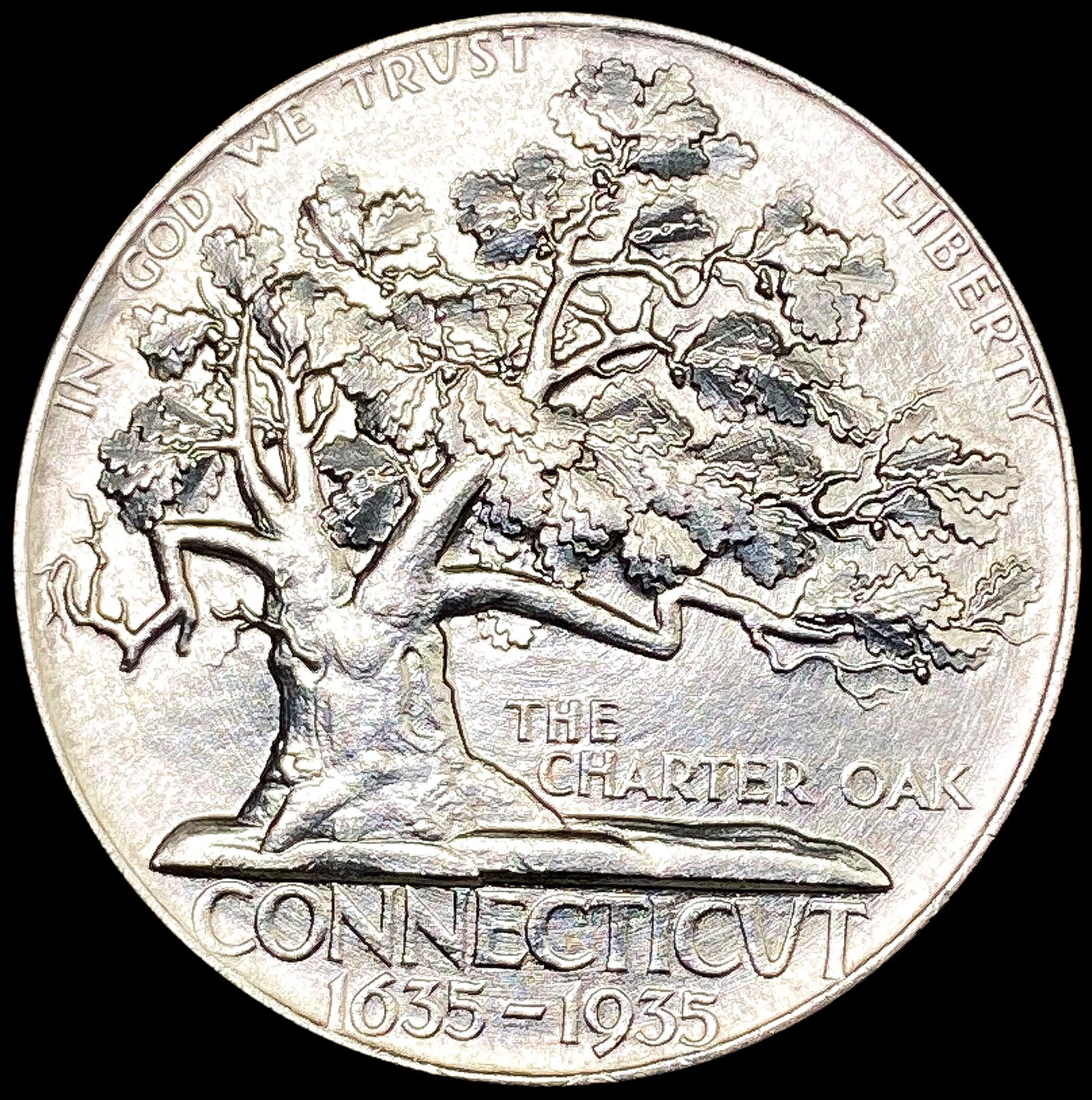 1935 Connecticut Half Dollar GEM BU (1 of 2)