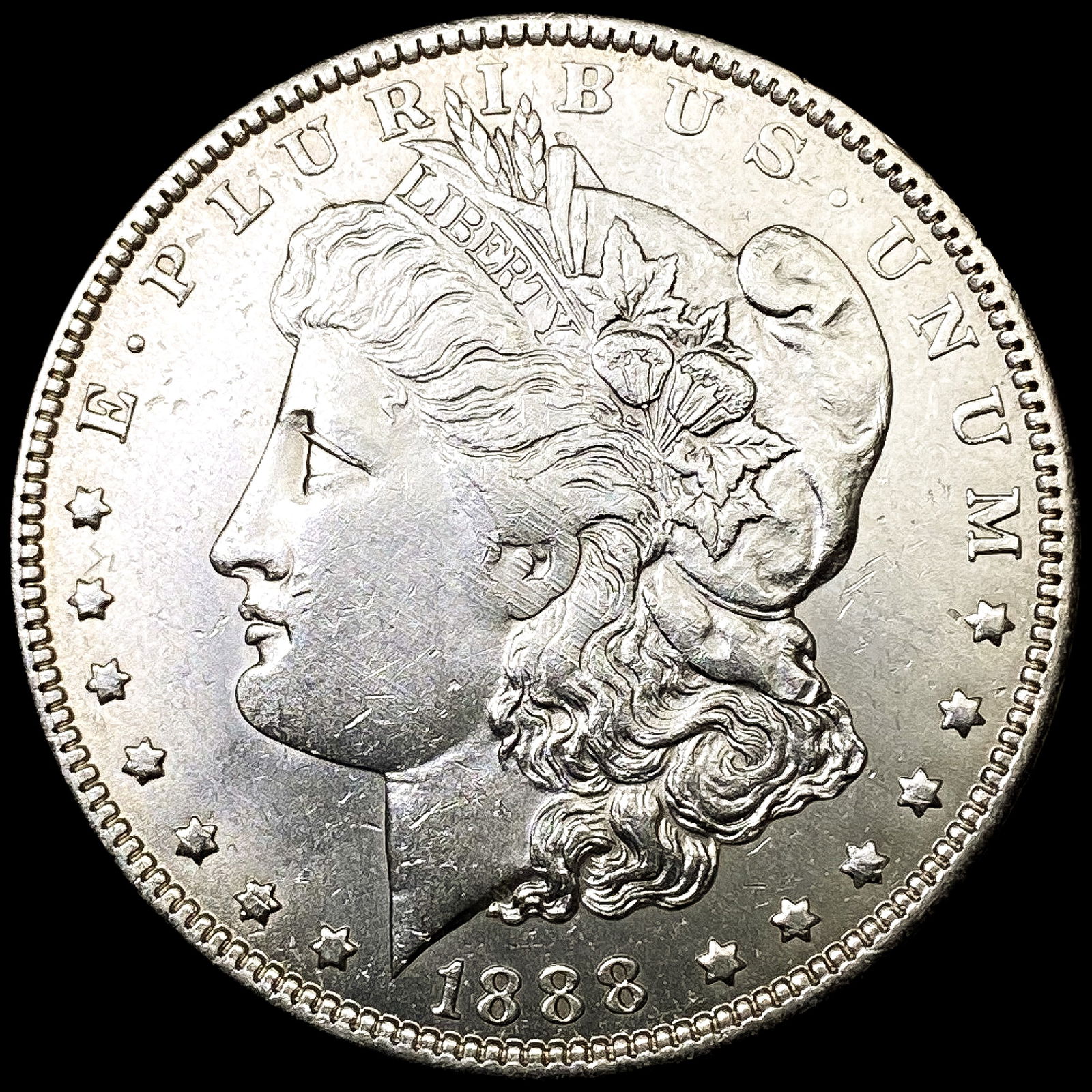 1888-O Morgan Silver Dollar CLOSELY UNCIRCULATED (1 of 2)