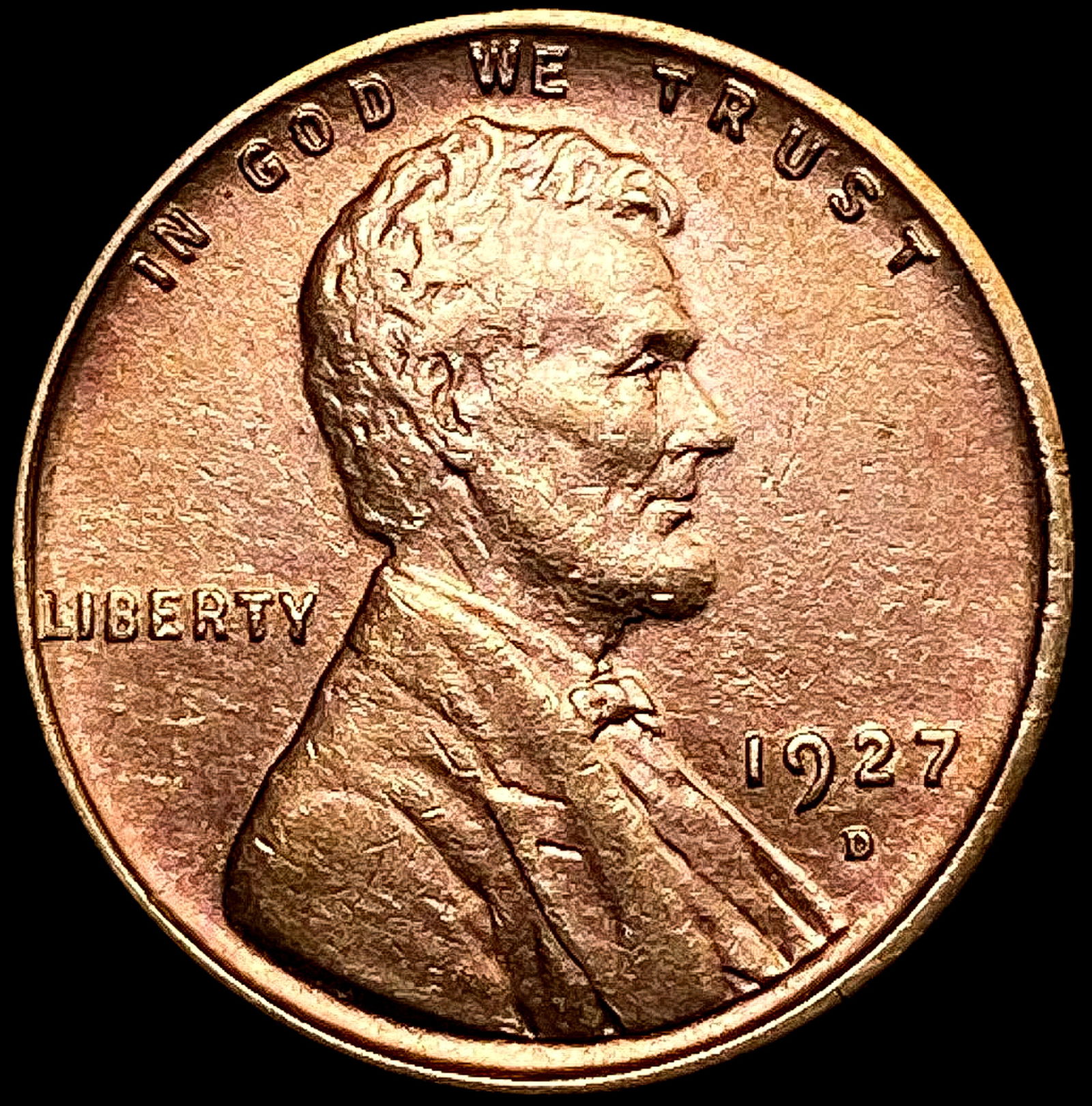 1927-D Wheat Cent CHOICE BU (1 of 2)