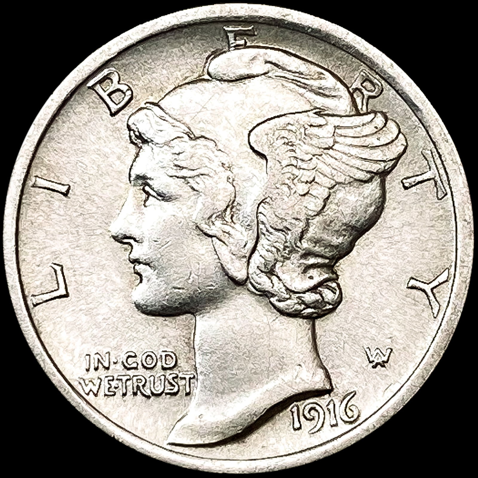1916 Mercury Dime UNCIRCULATED (1 of 2)