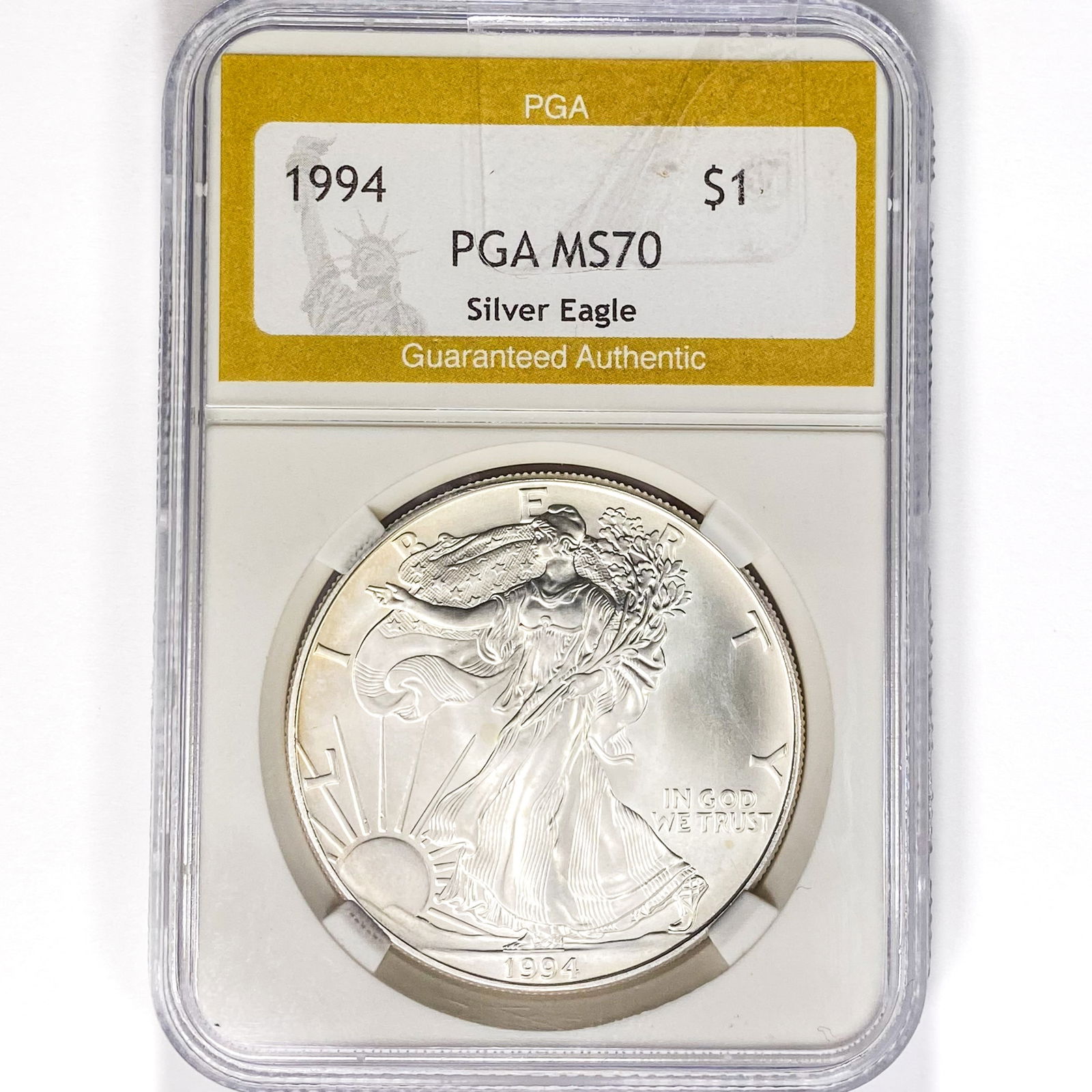 1994 American Silver Eagle PGA MS70 (1 of 2)