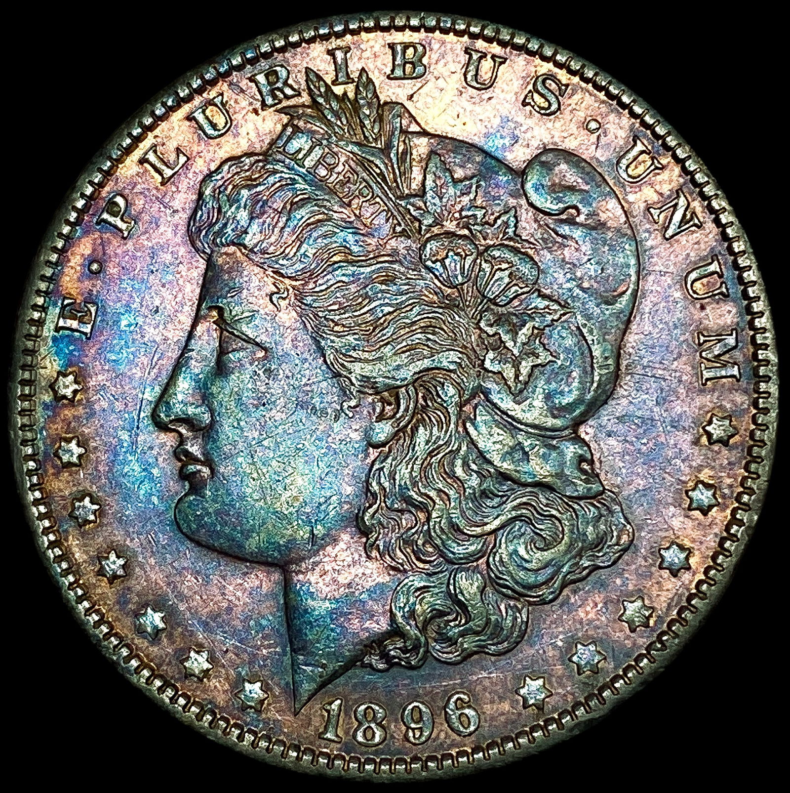 1896-O Morgan Silver Dollar CHOICE AU (1 of 2)