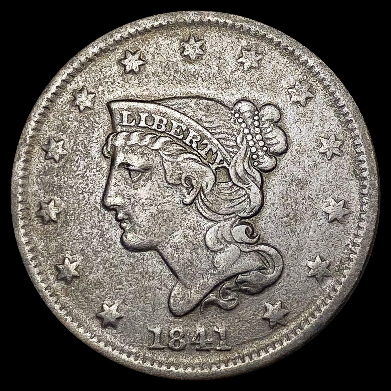 1841 Large Cent LIGHTLY CIRCULATED (1 of 2)