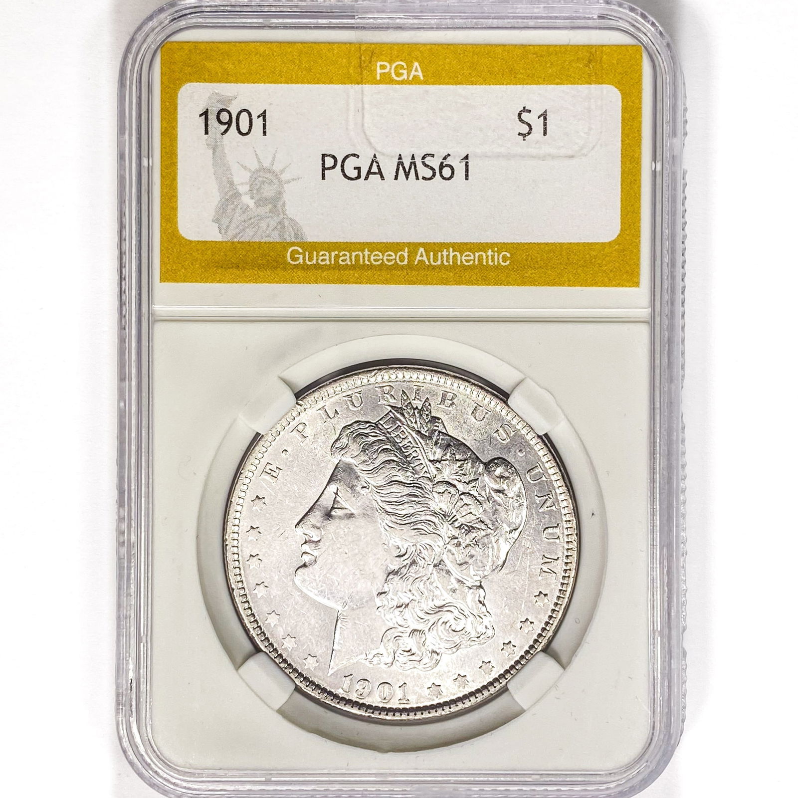 1901 Morgan Silver Dollar PGA MS61 (1 of 2)