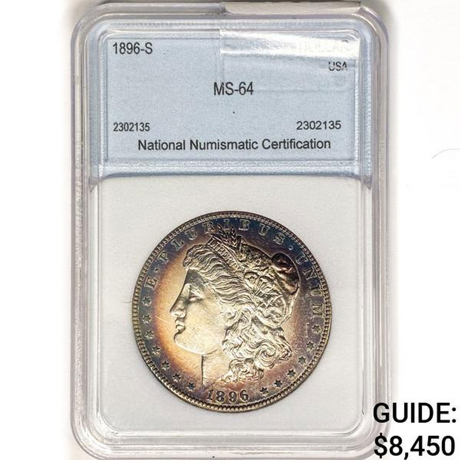 1896-S Morgan Silver Dollar NNC MS64 (1 of 2)