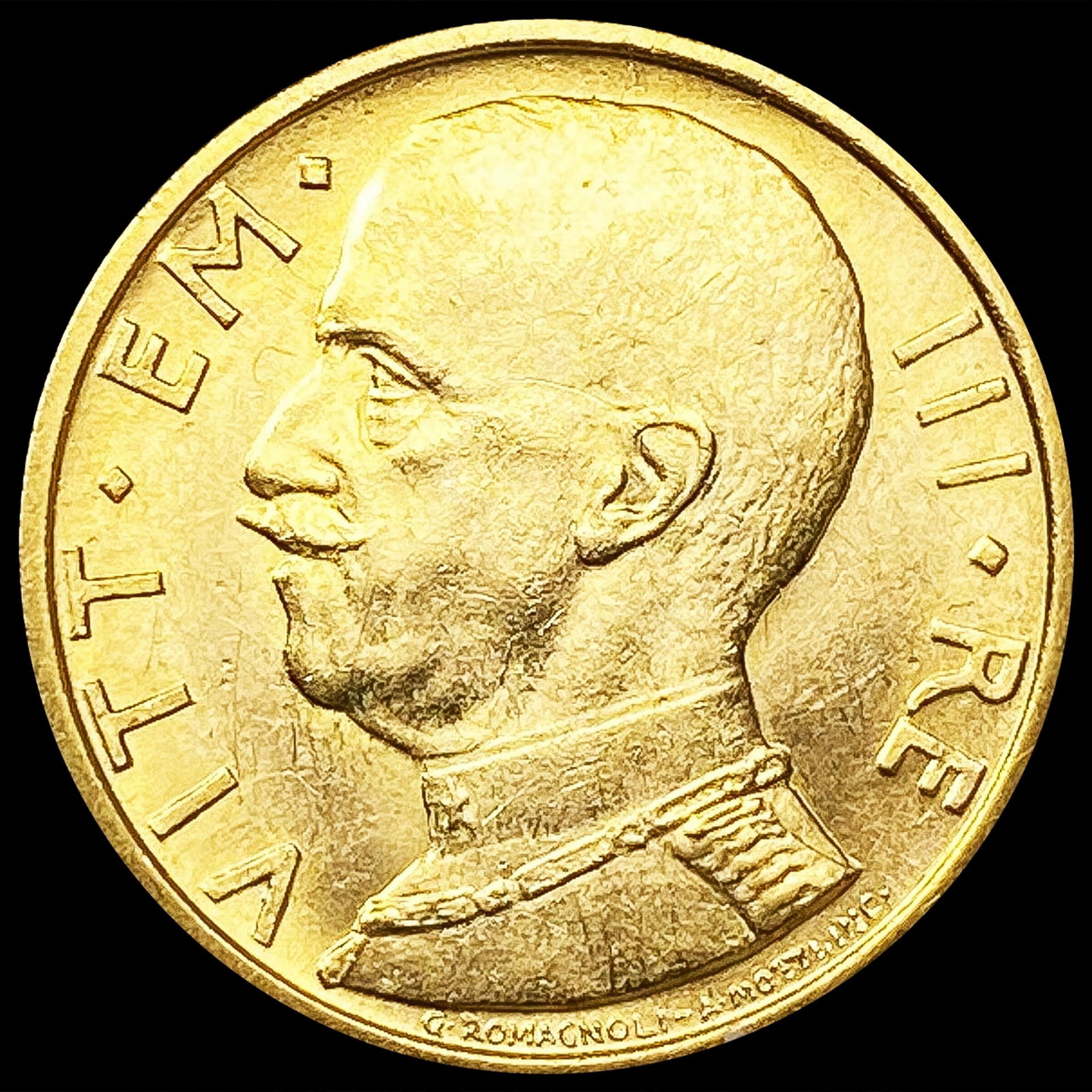 1932 Italy .1273oz Gold 50 Lire UNCIRCULATED (1 of 2)