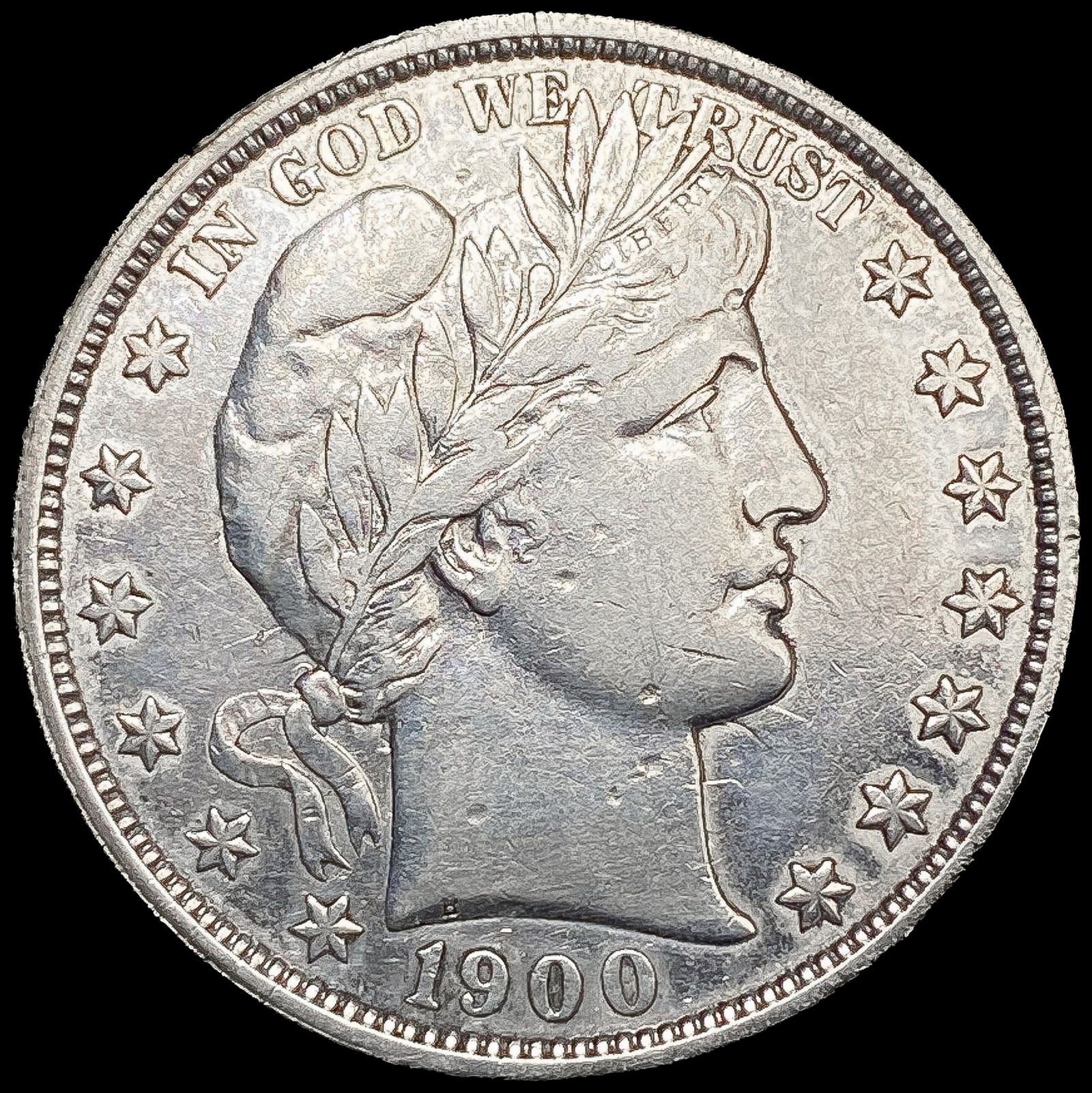 1900-O Barber Half Dollar LIGHTLY CIRCULATED (1 of 2)