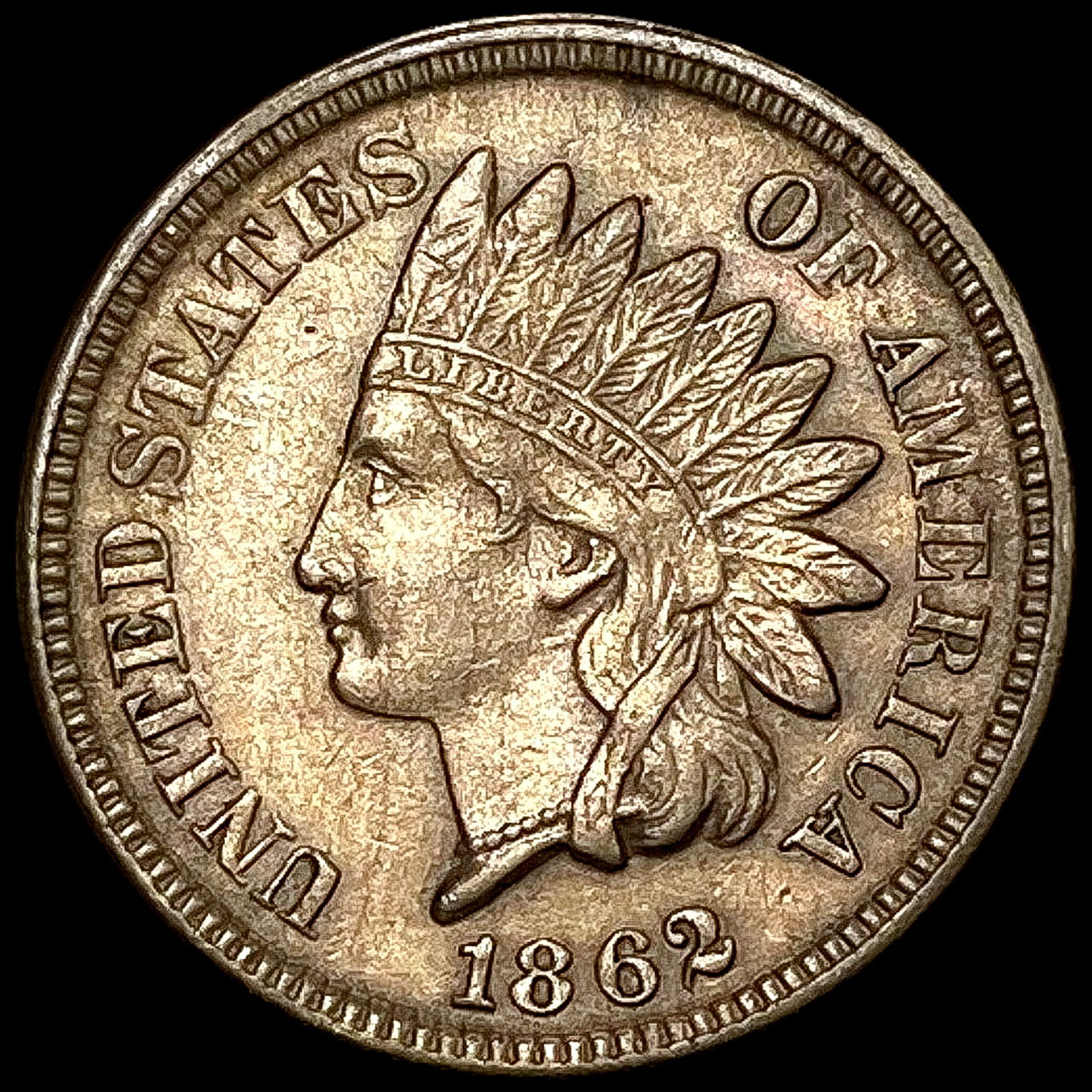 1862 Indian Head Cent UNCIRCULATED (1 of 2)