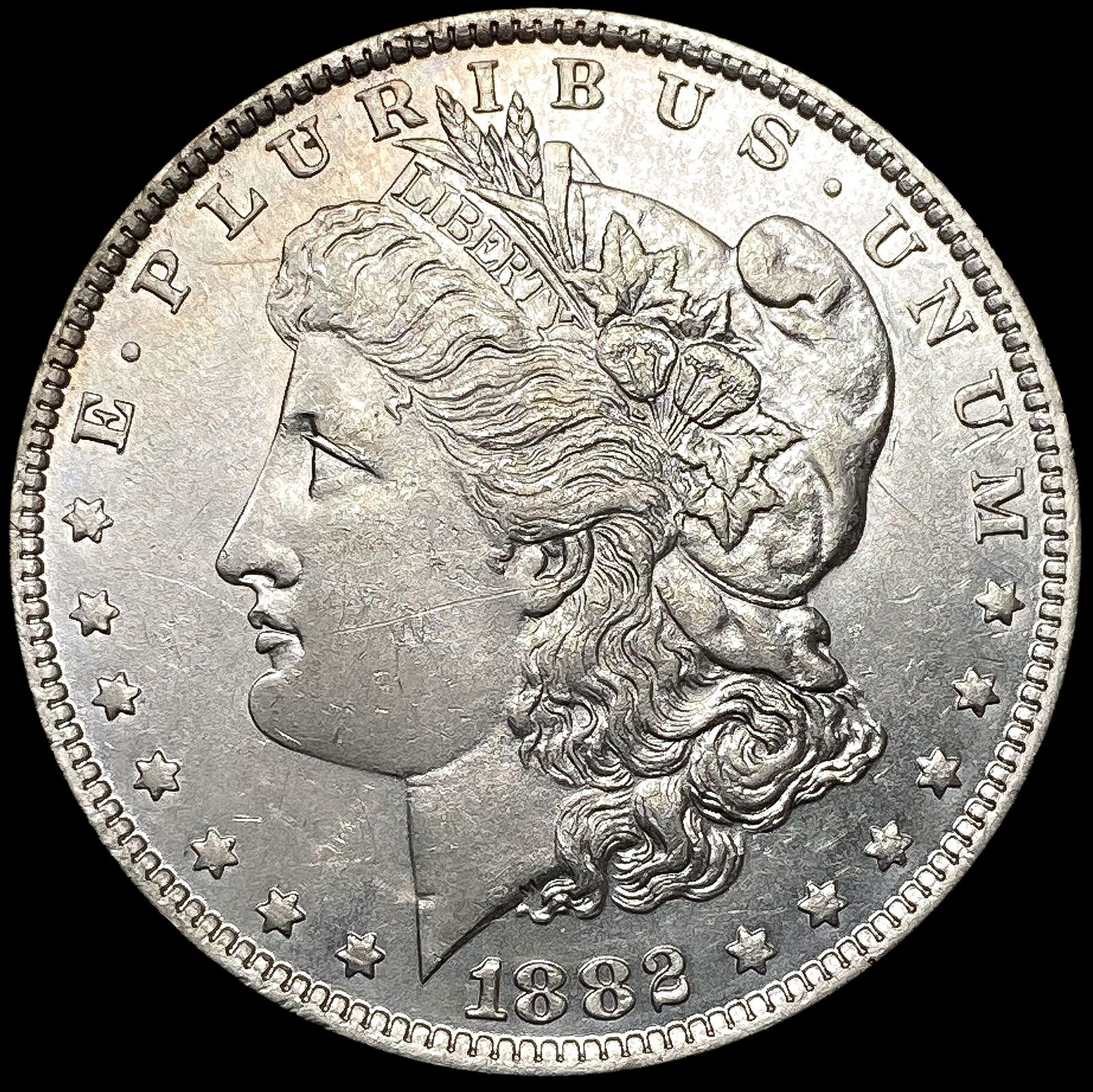 1882-O/S Morgan Silver Dollar UNCIRCULATED (1 of 3)