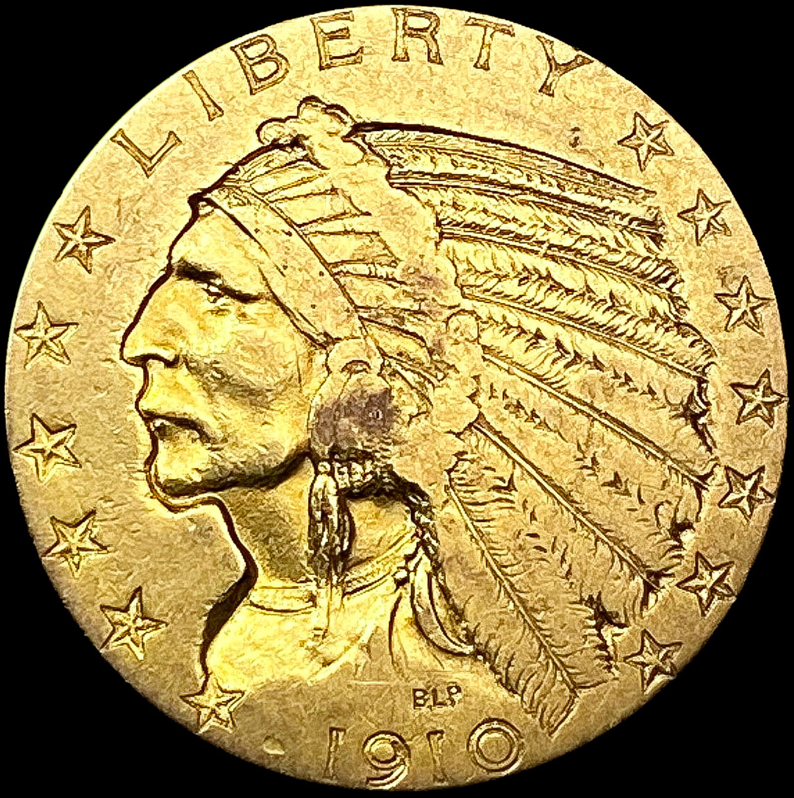 1910 $10 Gold Eagle CLOSELY UNCIRCULATED (1 of 2)