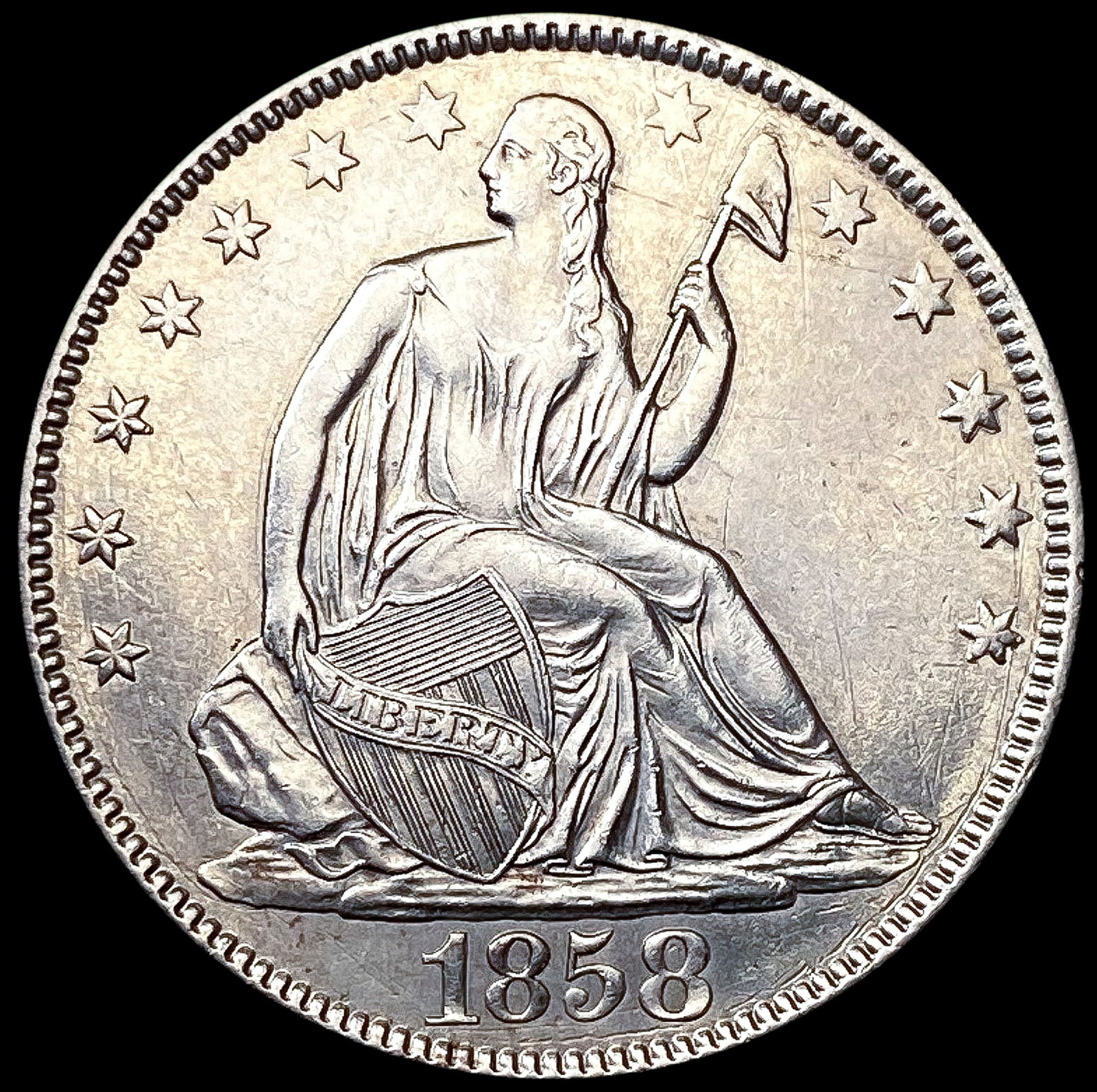 1841-O Seated Liberty Dime UNCIRCULATED (1 of 2)