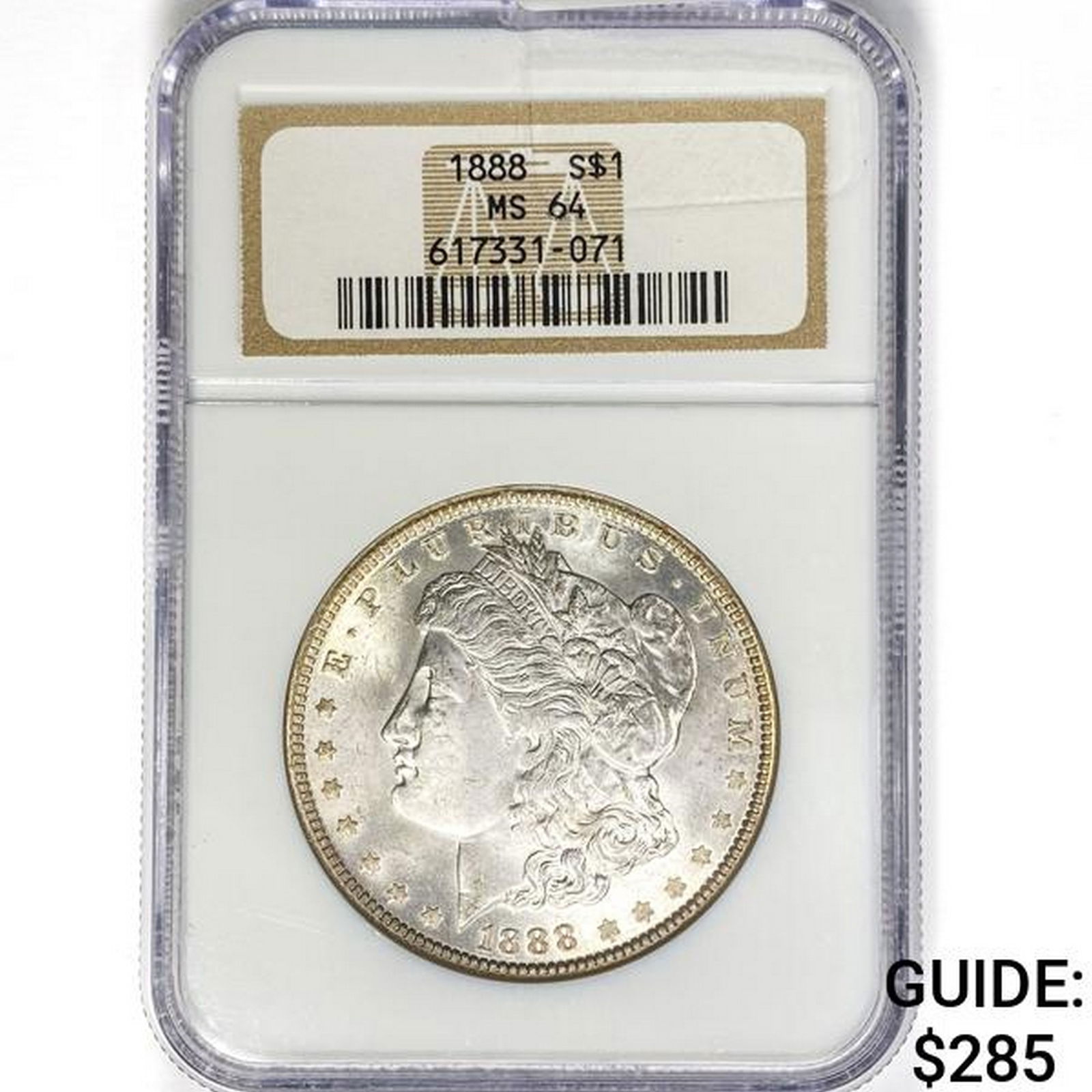1888 Morgan Silver Dollar NGC MS64 (1 of 2)