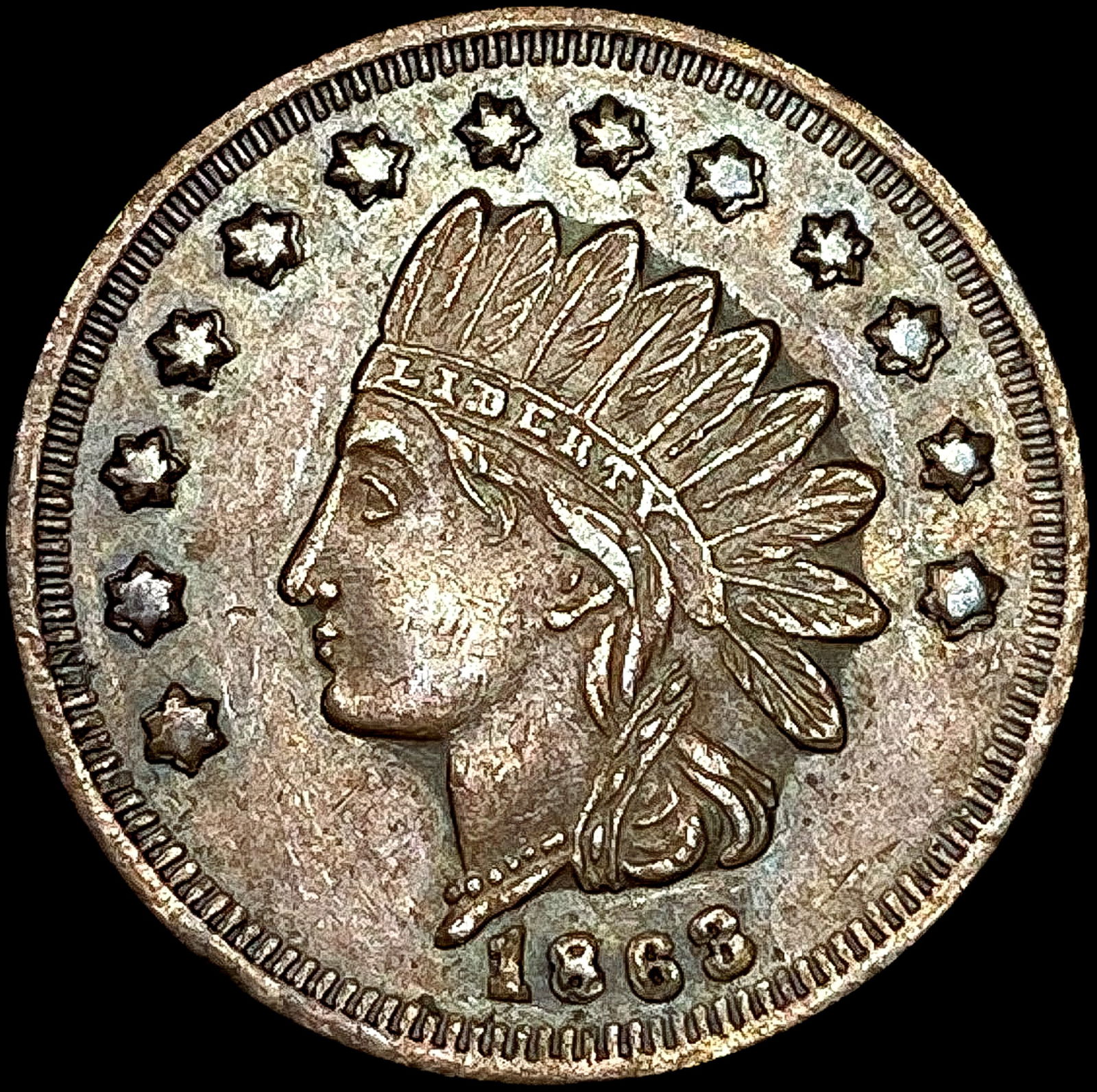 1863 Civil War Token CLOSELY UNCIRCULATED (1 of 2)