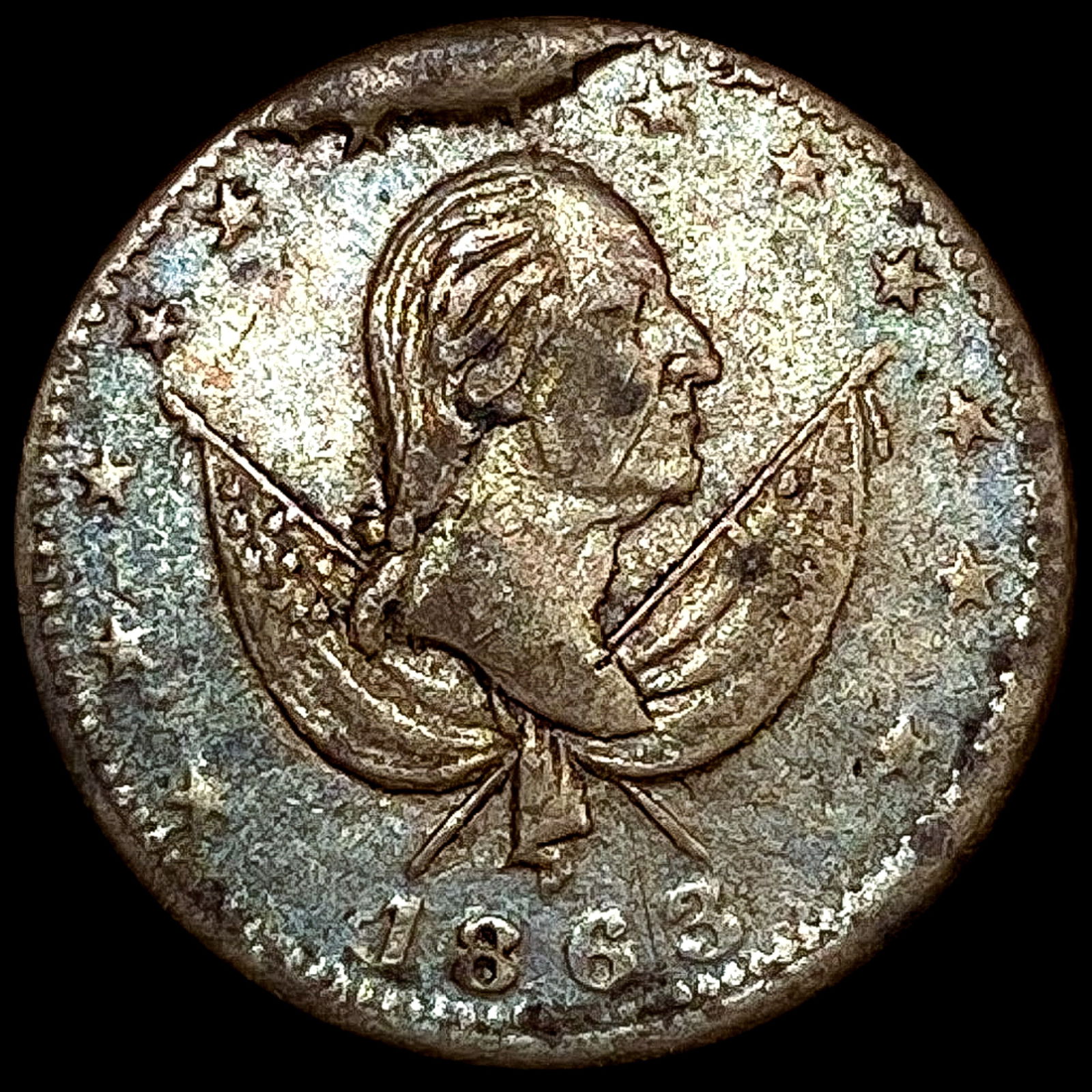 1863 Civil War Token LIGHTLY CIRCULATED (1 of 2)