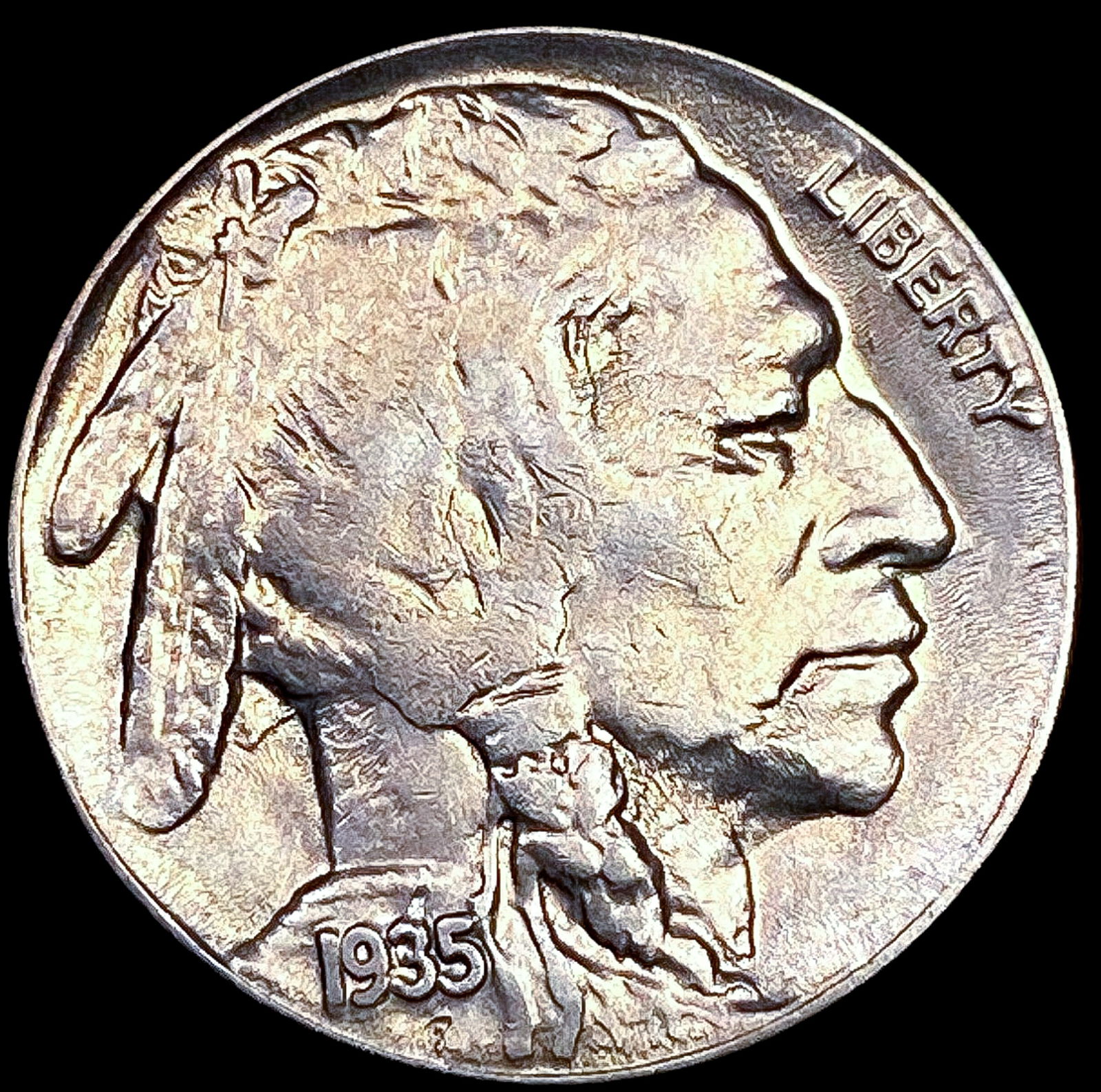 1935-S Buffalo Nickel UNCIRCULATED (1 of 2)
