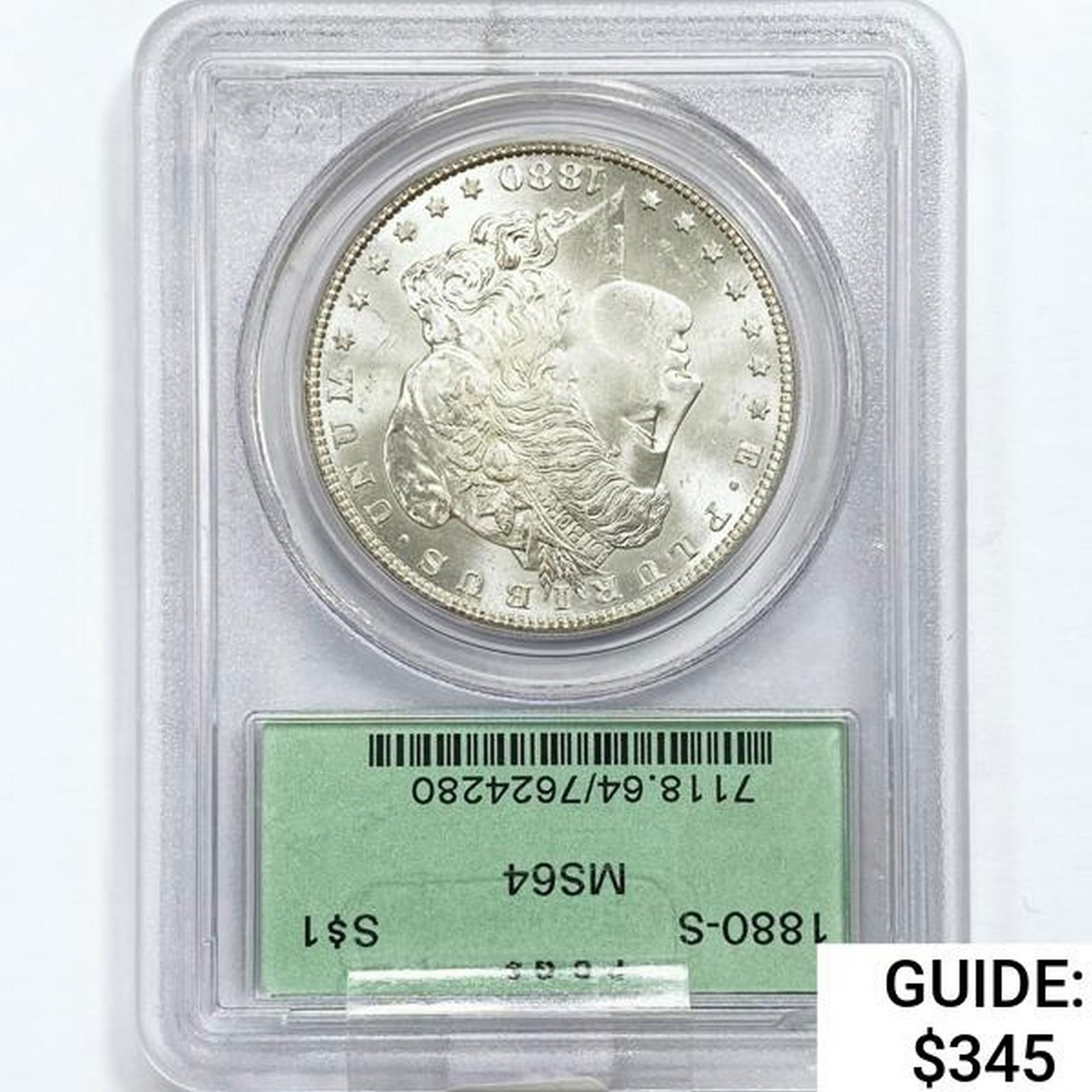 1880-S Morgan Silver Dollar PCGS MS64 (1 of 2)