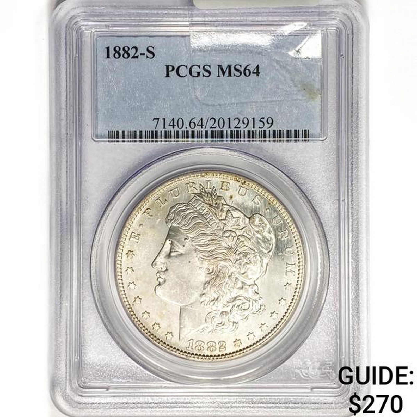 1882-S Morgan Silver Dollar PCGS MS64 (1 of 2)