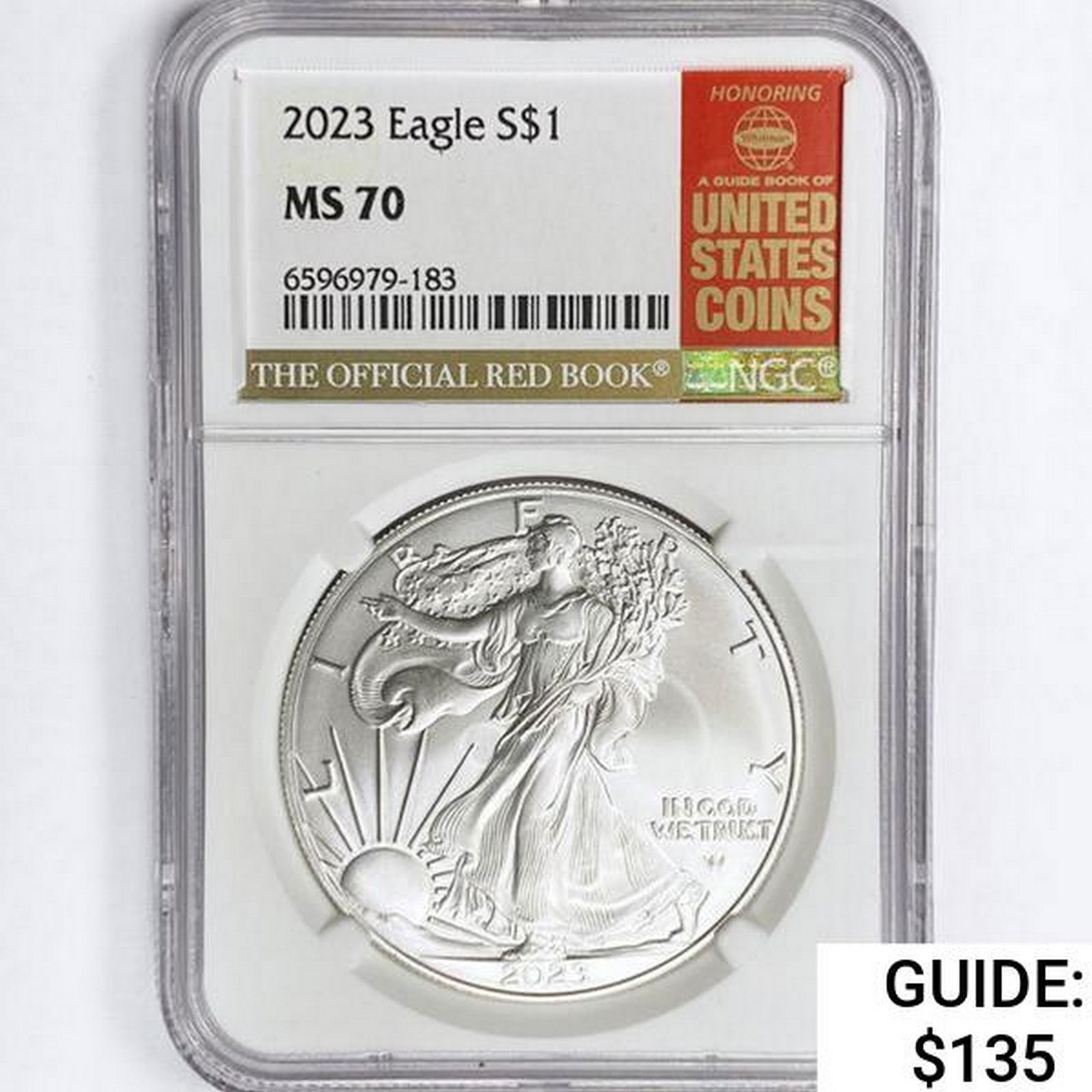 2023 American Silver Eagle NGC MS70 (1 of 2)