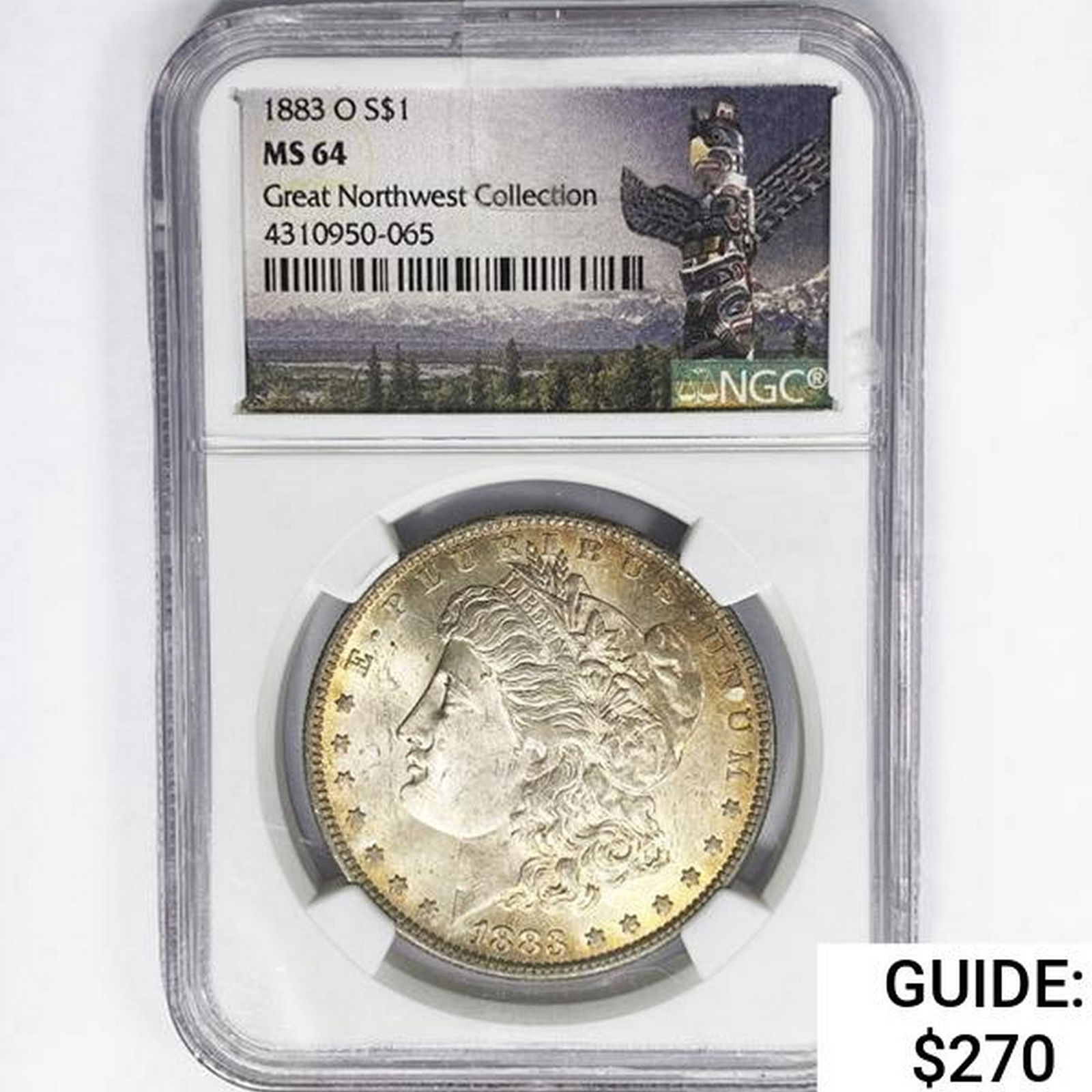 1883-O Morgan Silver Dollar NGC MS64 Northwest Col (1 of 2)