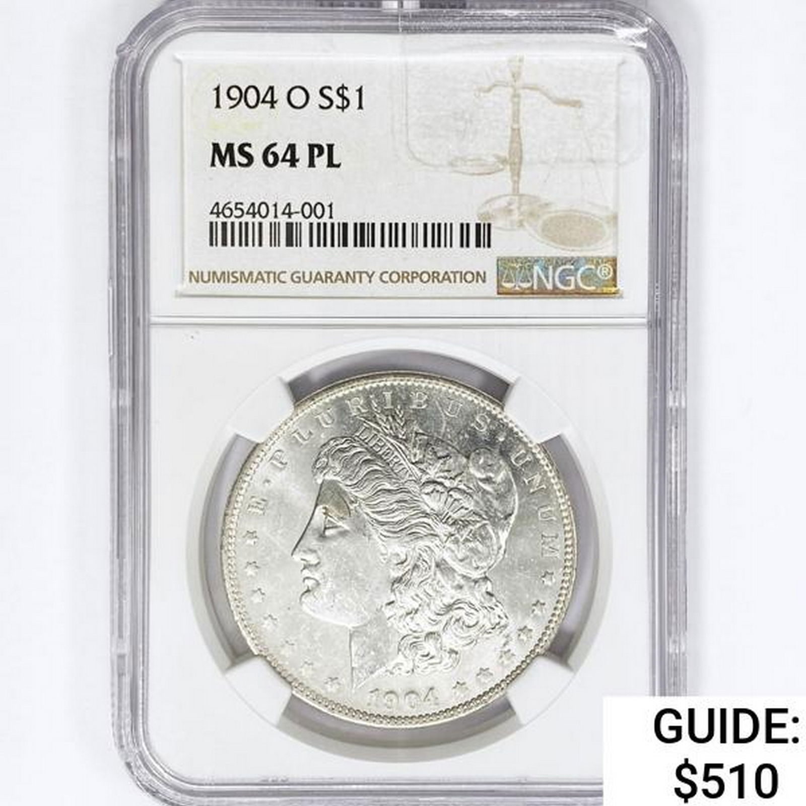 1904-O Morgan Silver Dollar NGC MS64 PL (1 of 2)