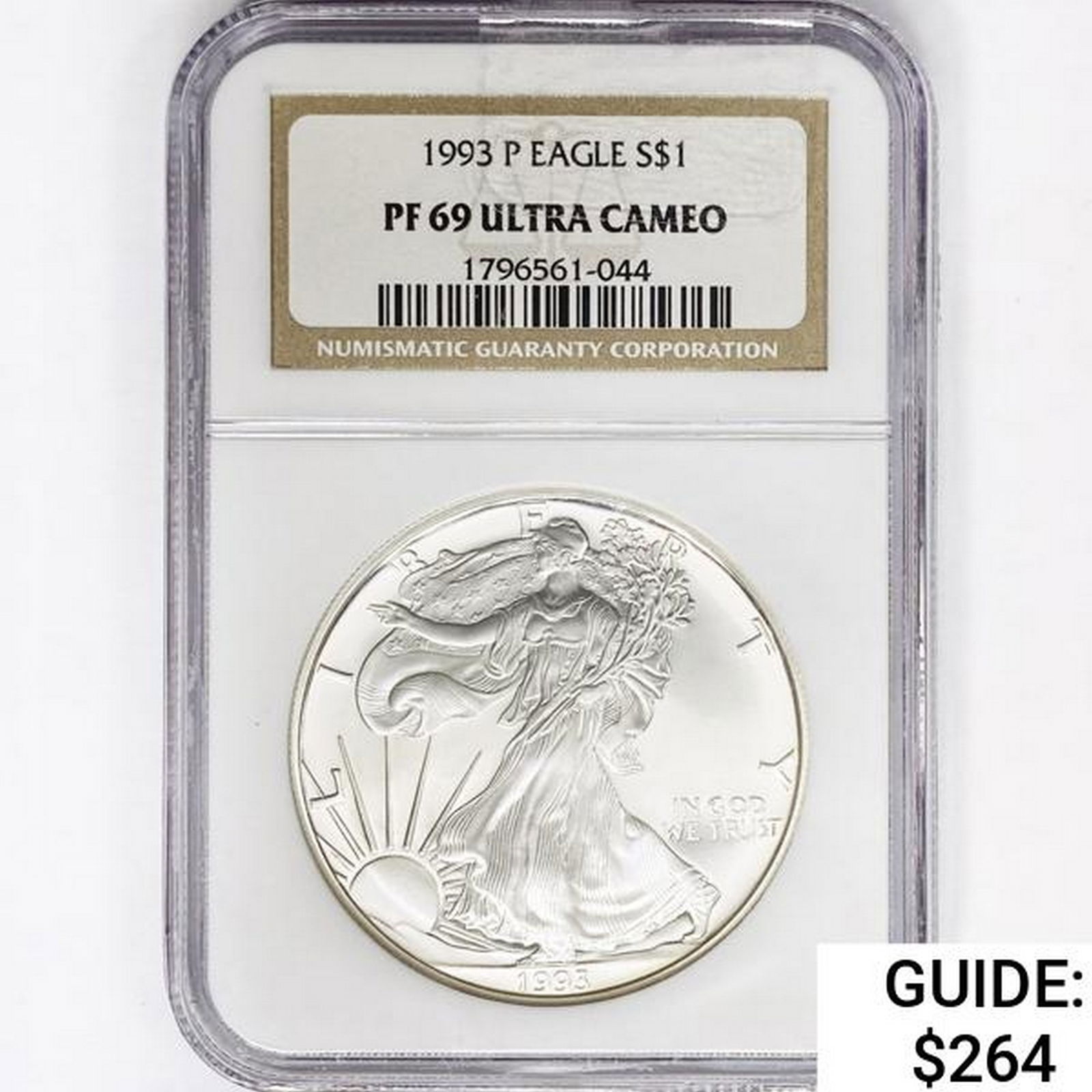 1993 American 1oz Silver Eagle NGC PF69 UC (1 of 2)