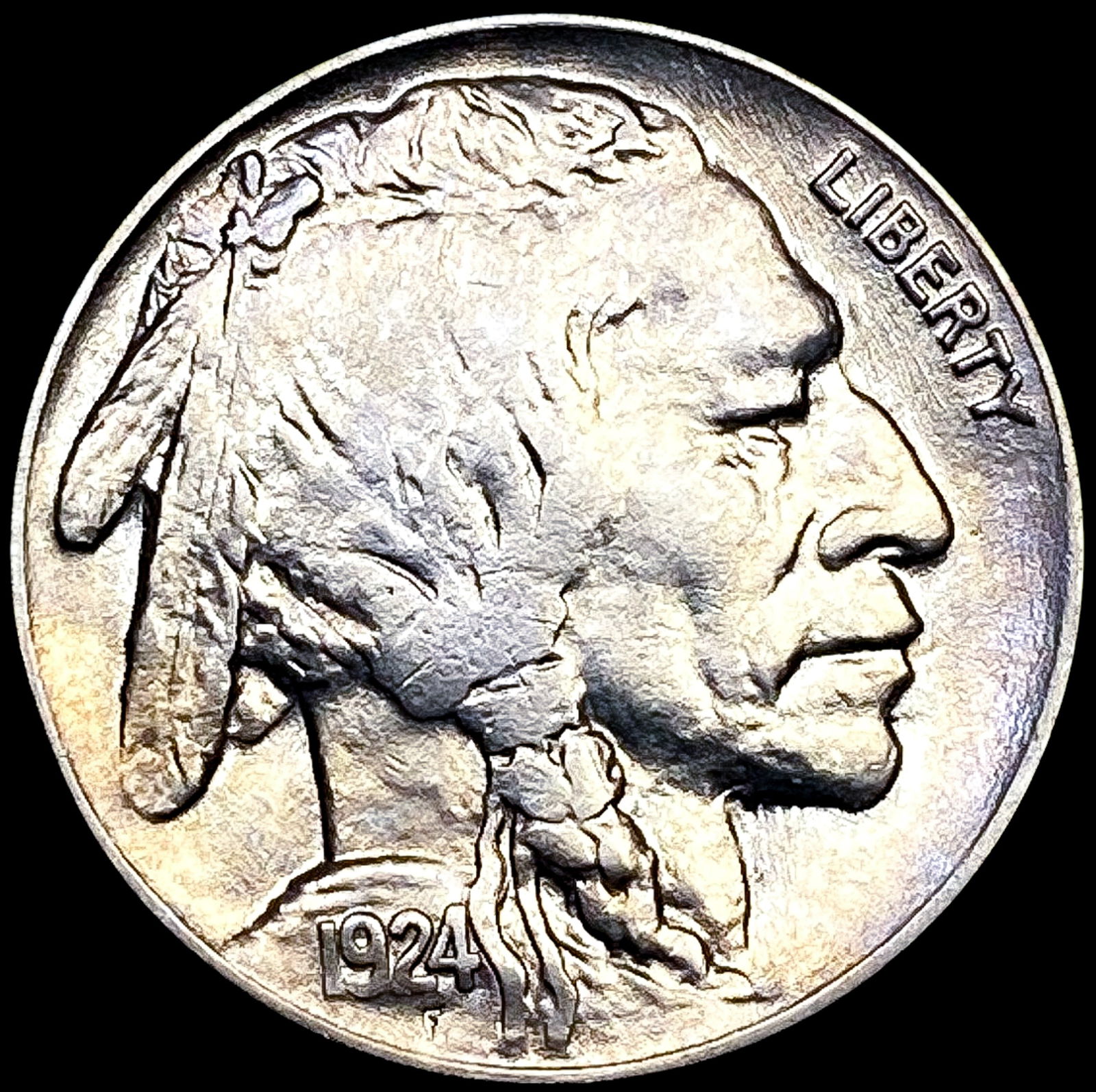 1924 Buffalo Nickel CHOICE BU (1 of 2)