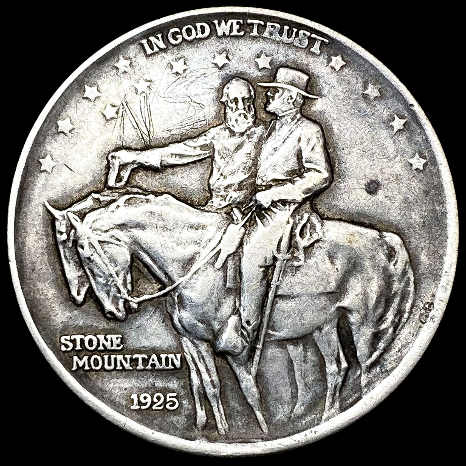 1925 Stone Mountain Half Dollar LIGHTLY CIRCULATED (1 of 2)