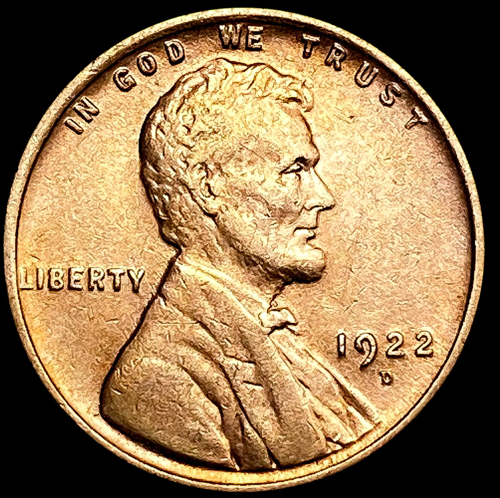1922-D Wheat Cent CLOSELY UNCIRCULATED (1 of 2)