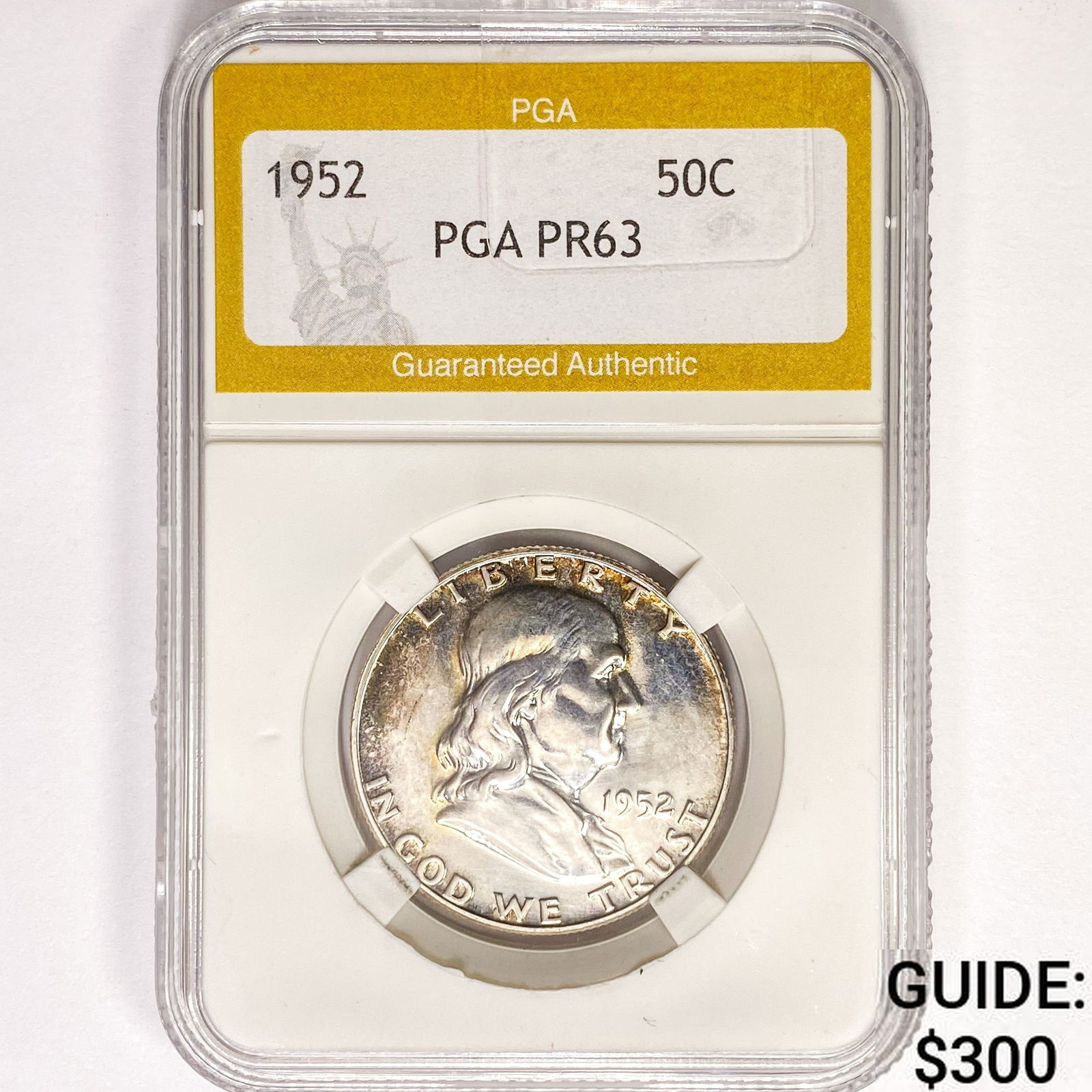 1952 Franklin Half Dollar PGA PR63 (1 of 2)
